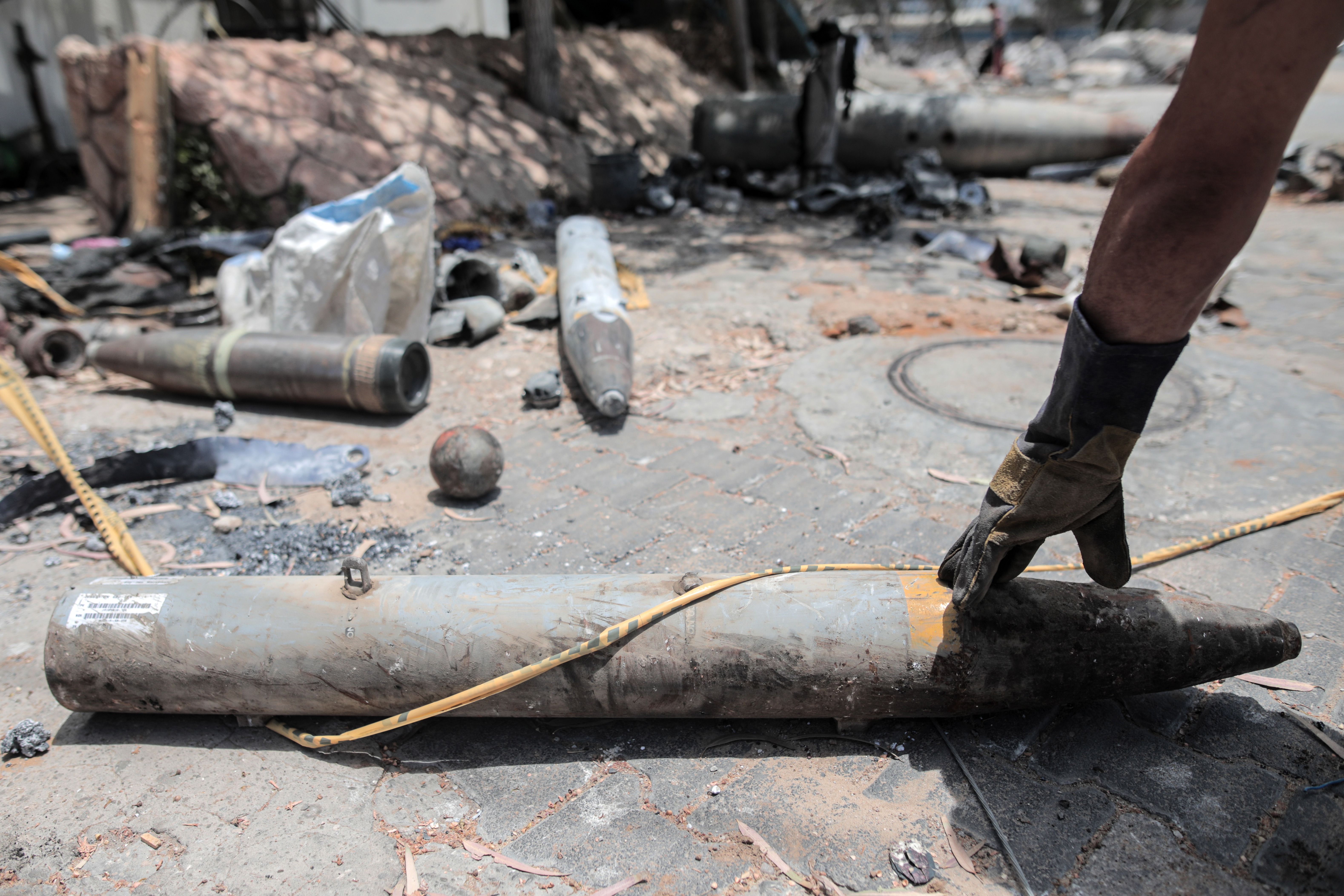 A winged interstitial missile widely used by Israeli military planes in the recent aggression on Gaza