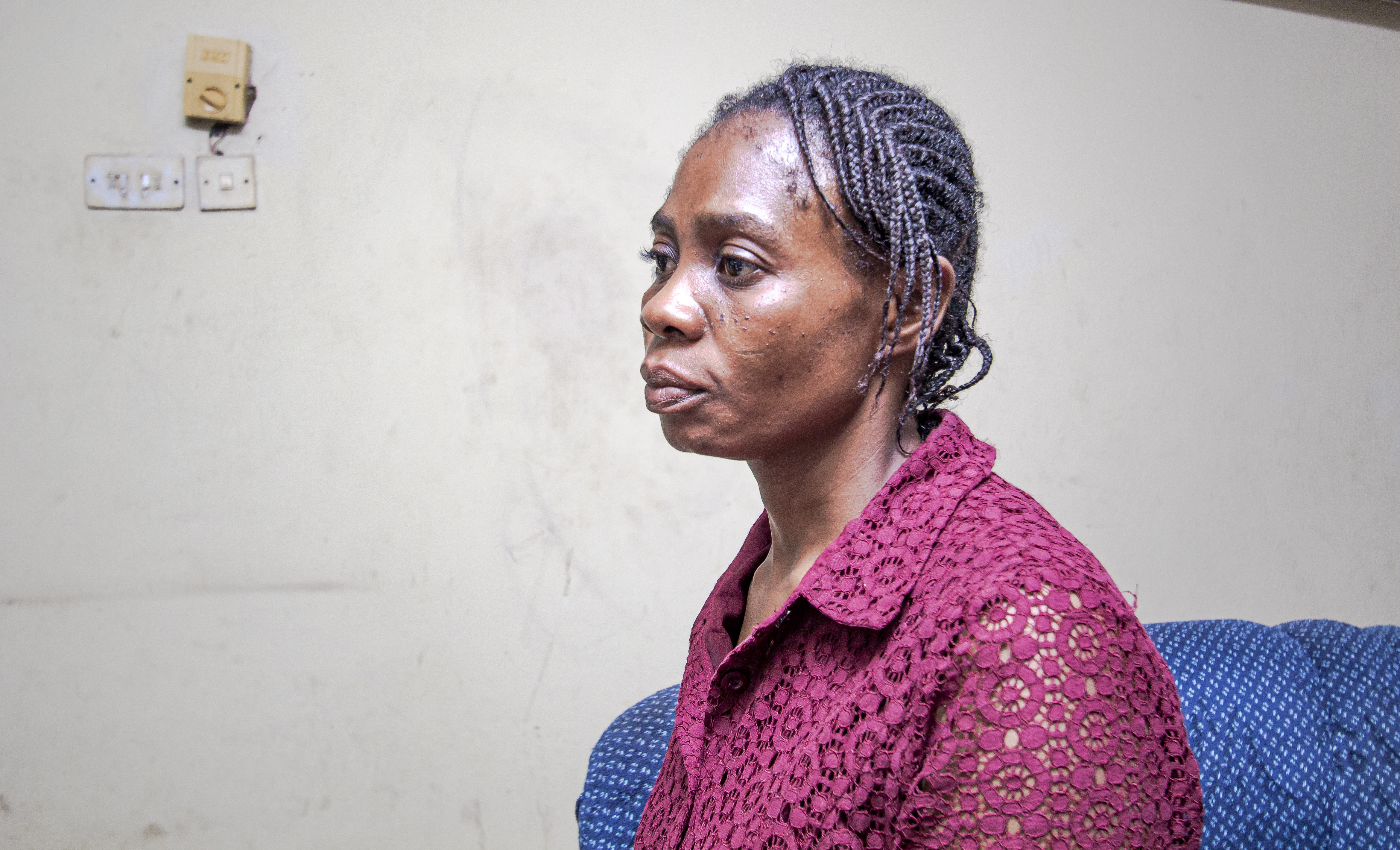 Elizabeth Adebowale, 44, was abandoned by her late husband’s family in 2012 after she refused to give in to their demands to sell the land she owned with him