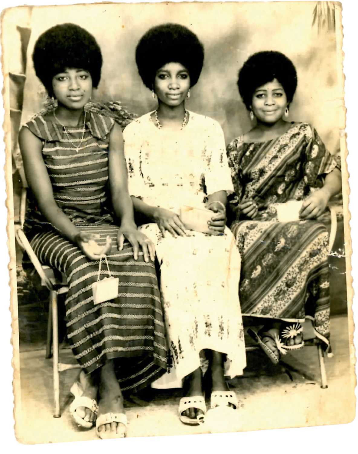 Friends Who Know What to Do, c. 1972, photographer unknown, Ghana [Courtesy of The McKinley Collection]