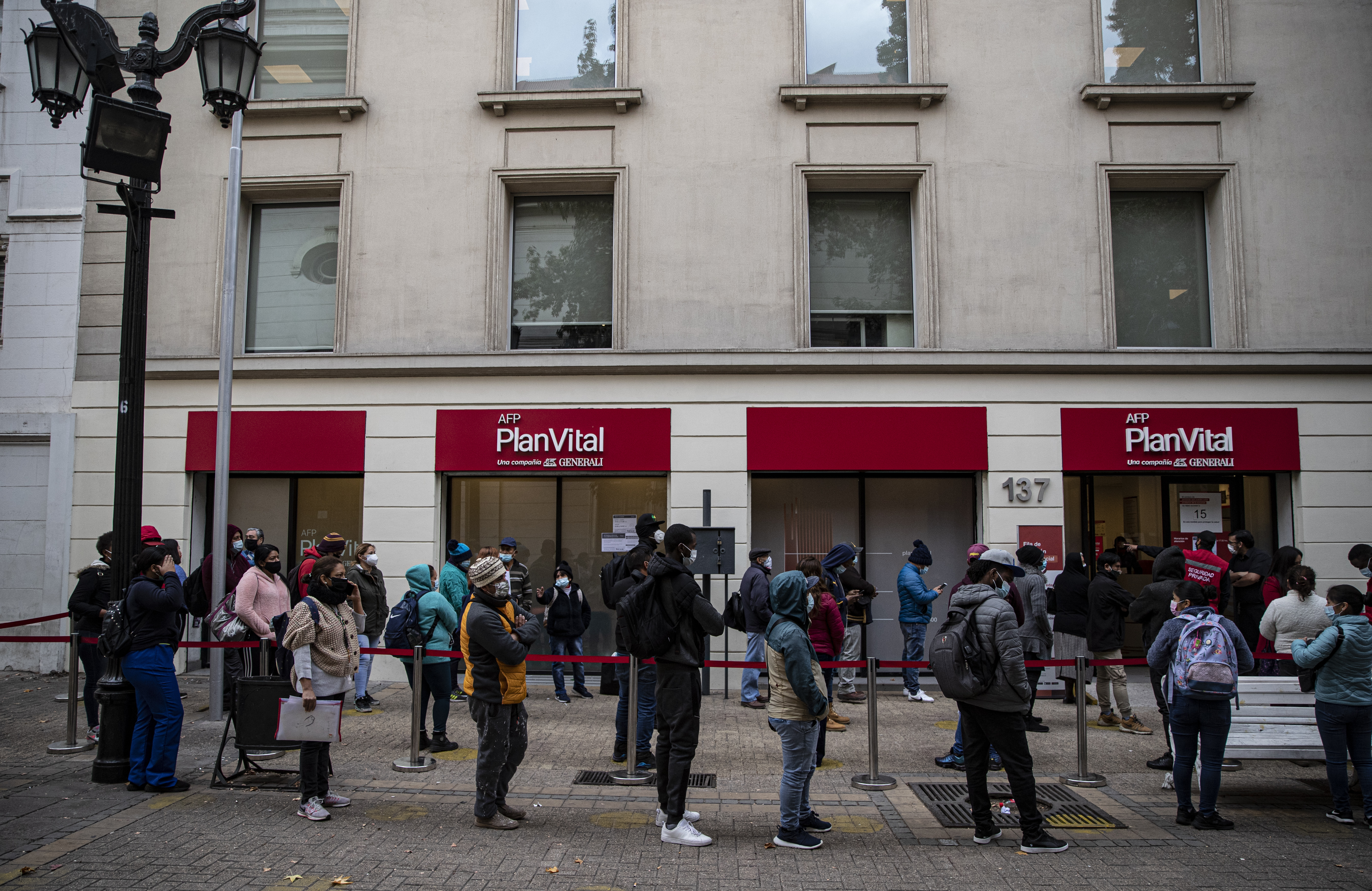 People flocked to withdraw funds from their pensions in Chile to weather the recession caused by the coronavirus pandemic, but experts worry the move could leave some without sufficient retirement savings in the future