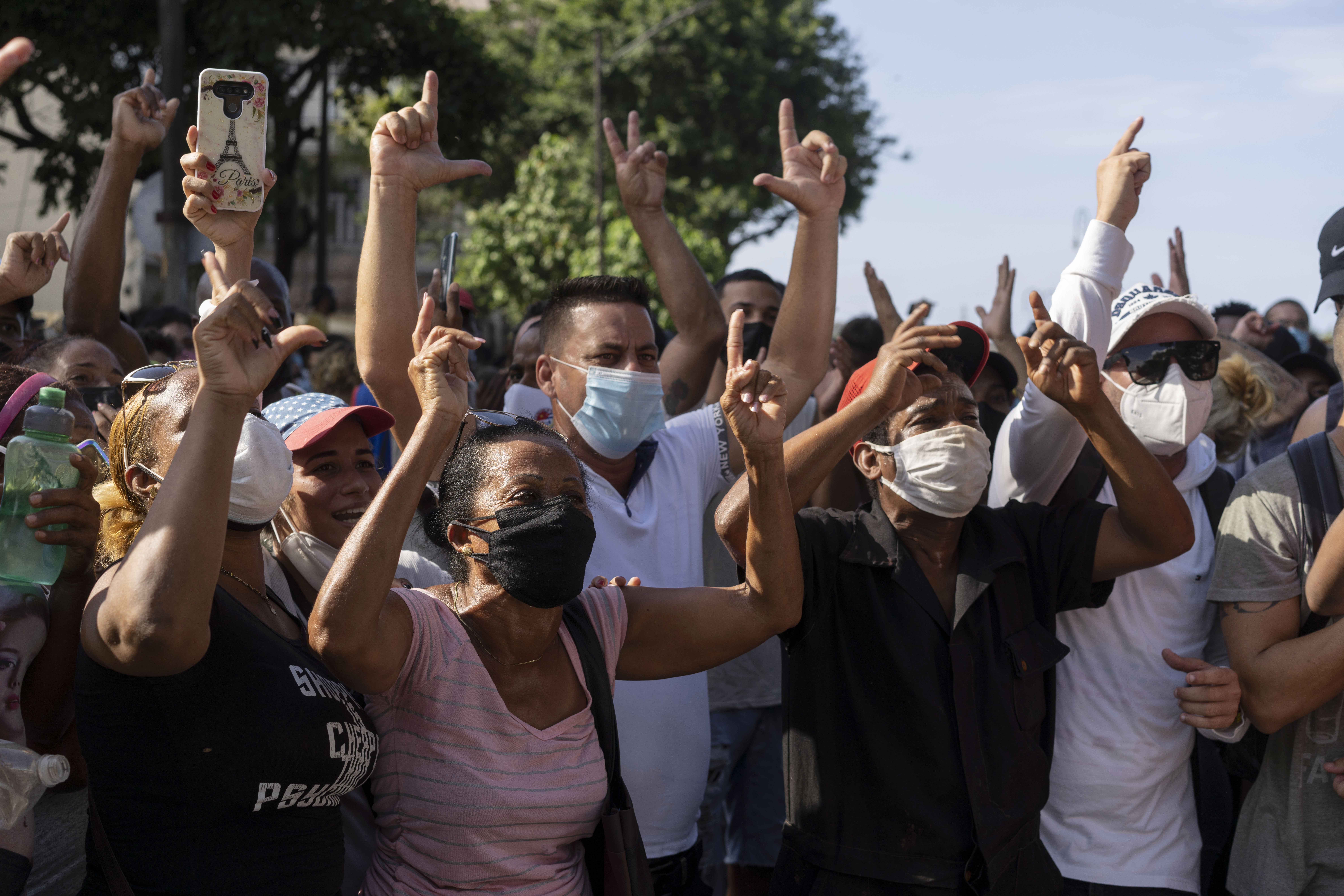 The anti-government protests across Cuba on Sunday, July 11, 2021 were the largest the island nation had seen in nearly 30 years