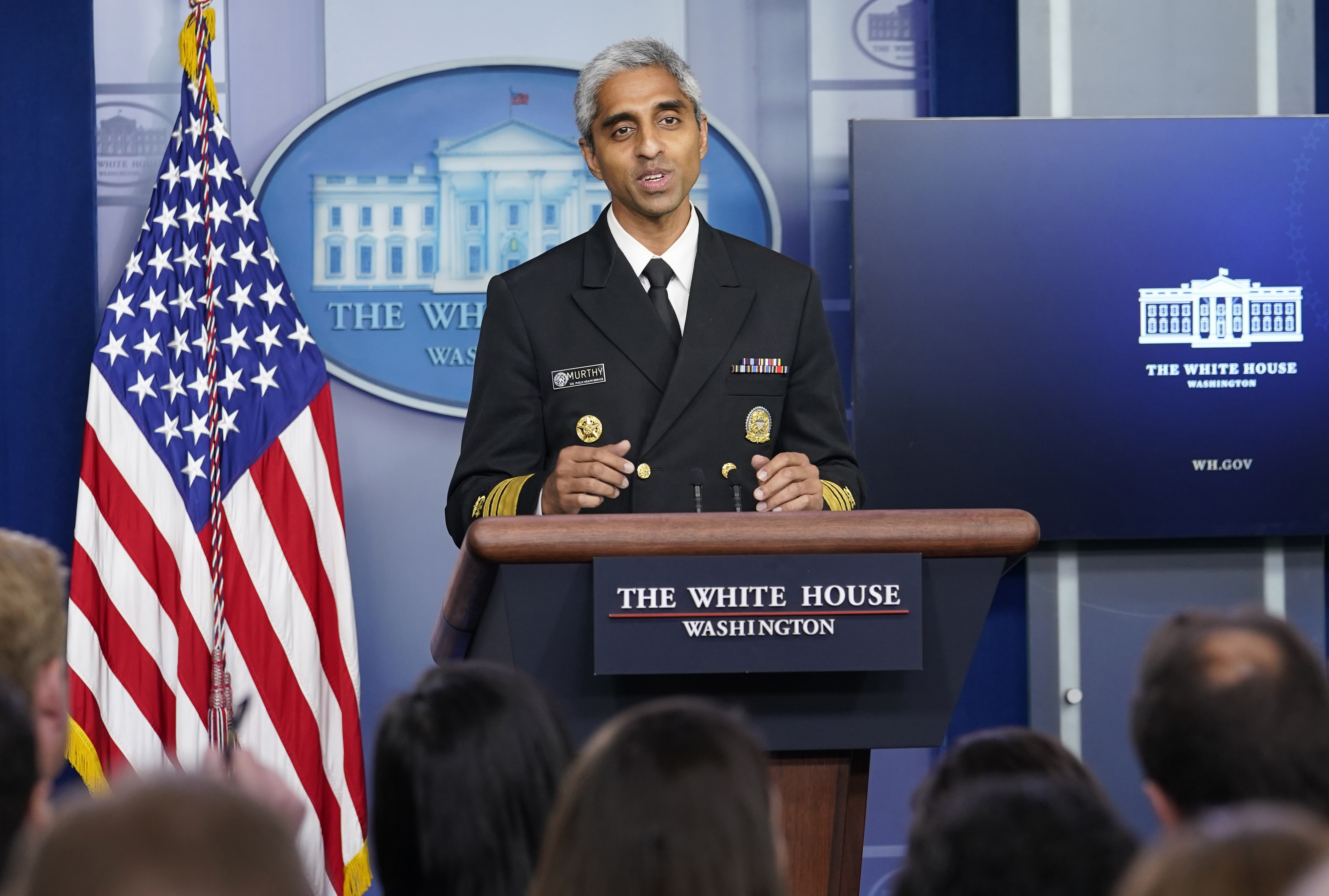 US Surgeon General Dr Vivek Murthy says most coronavirus-related deaths are among unvaccinated people