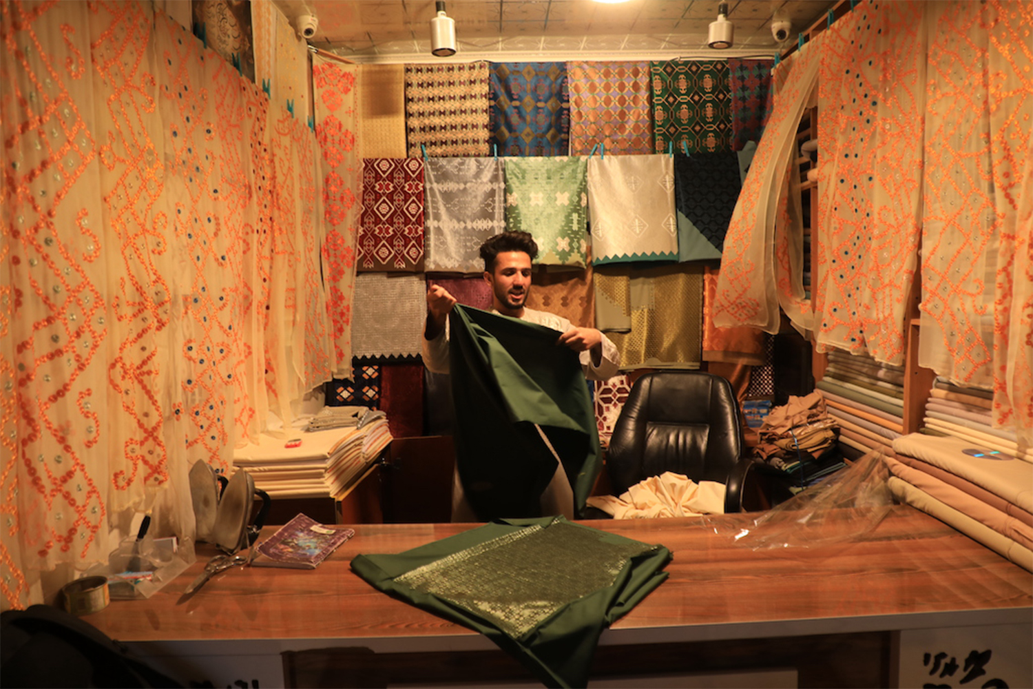 Hand-embroidered ‘Khamak Dozi’ clothes from Herat are highly coveted