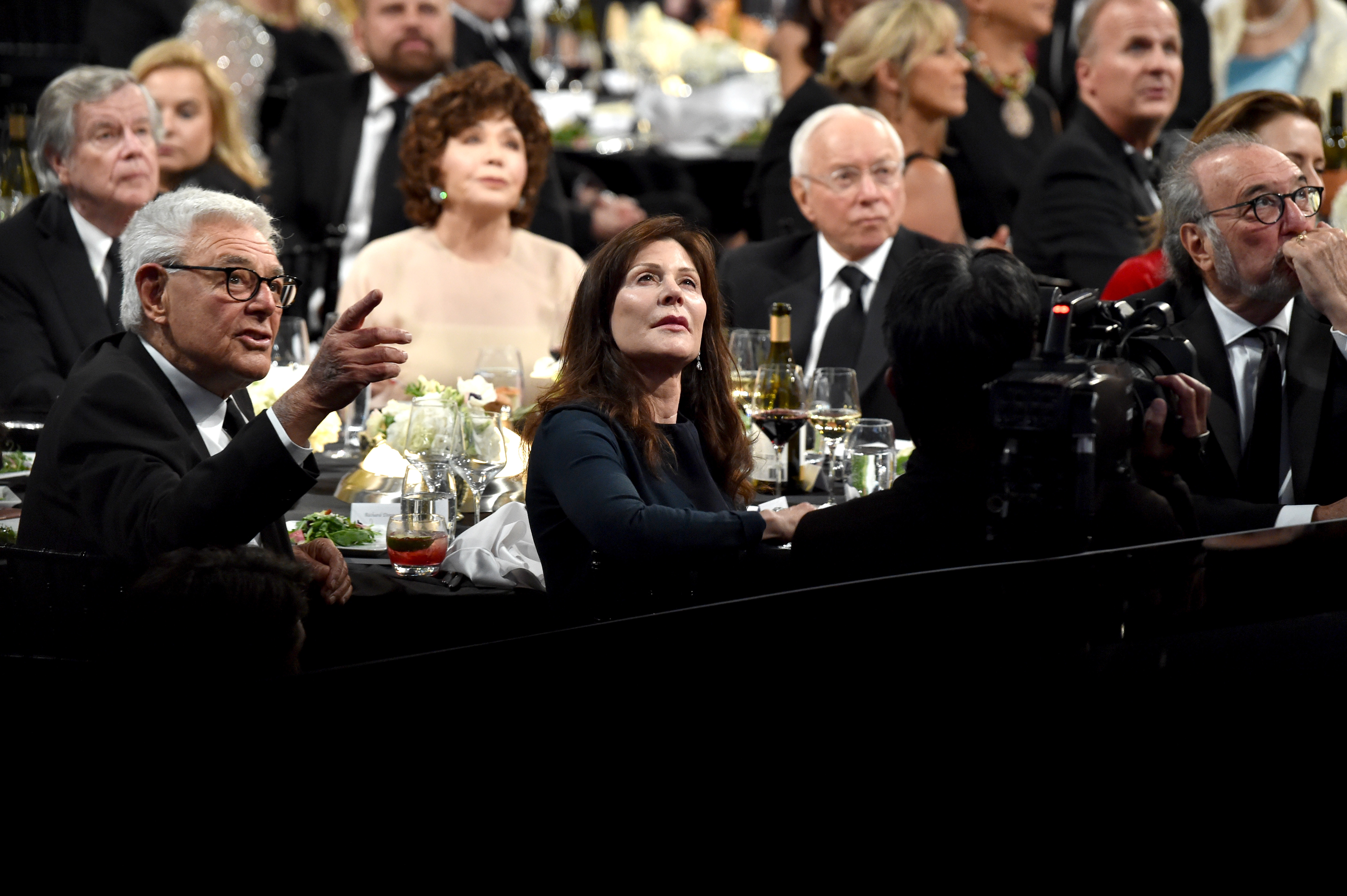 Director-producer Richard Donner met his wife and producer Lauren Shuler Donner when they worked together on the film, Ladyhawke