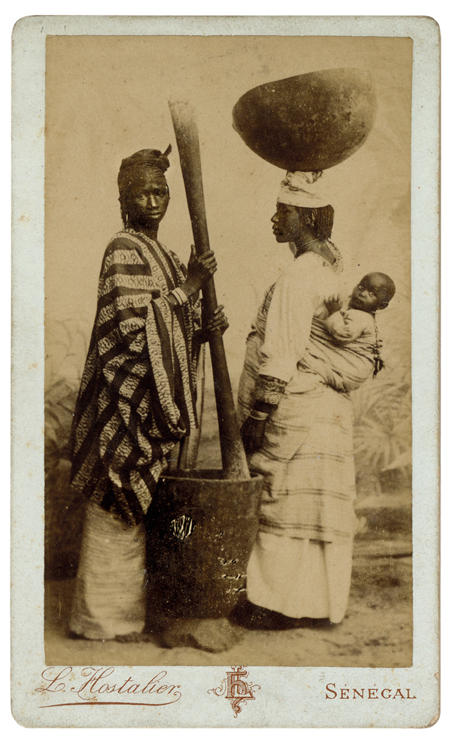 Untitled, 1890, L Hostalier, Photographie des Colonies Paris, Senegal [Courtesy of The McKinley Collection]