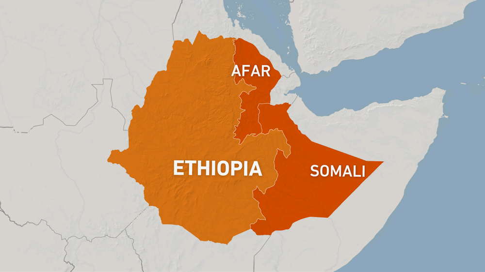Ethiopia map