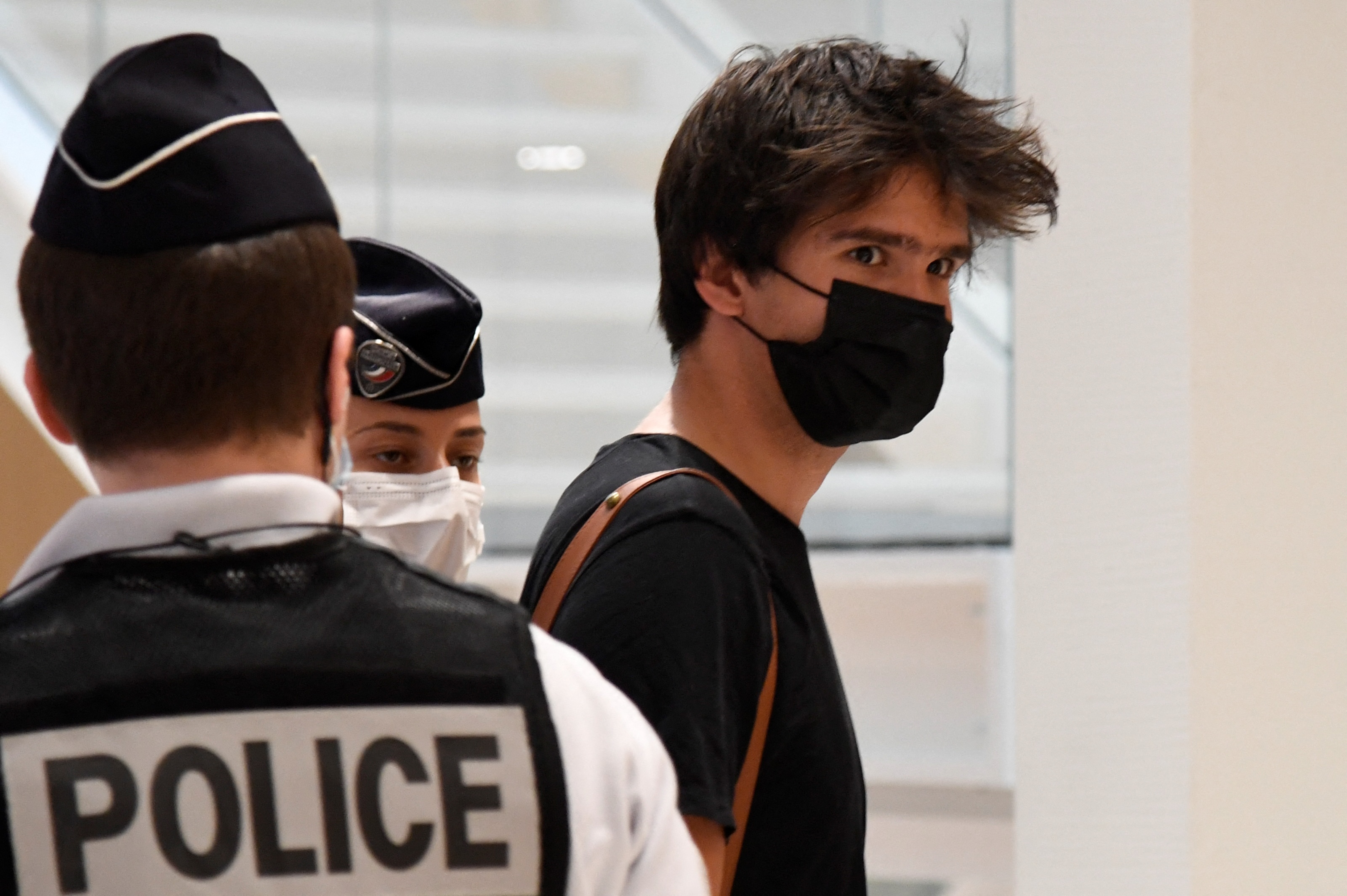 Branco, pictured, said July’s trial was ‘organised as a show’ and ‘instrumentalised’ by France’s mainstream media at the cost of the defendants
