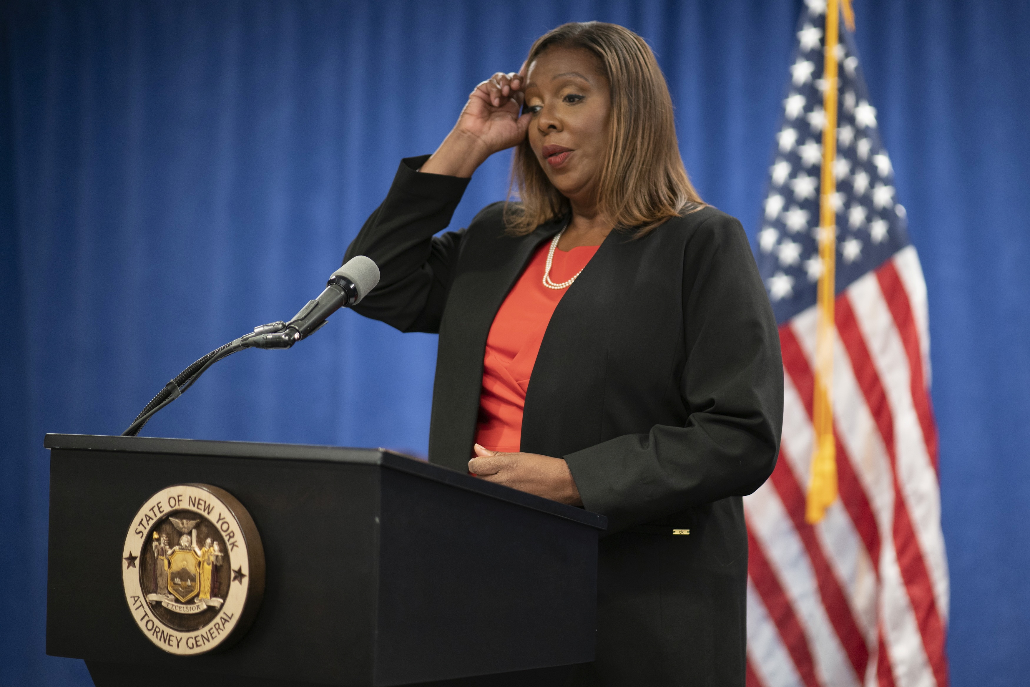 New York State Attorney General Letitia James said a probe found New York Governor Andrew Cuomo sexually harassed multiple women