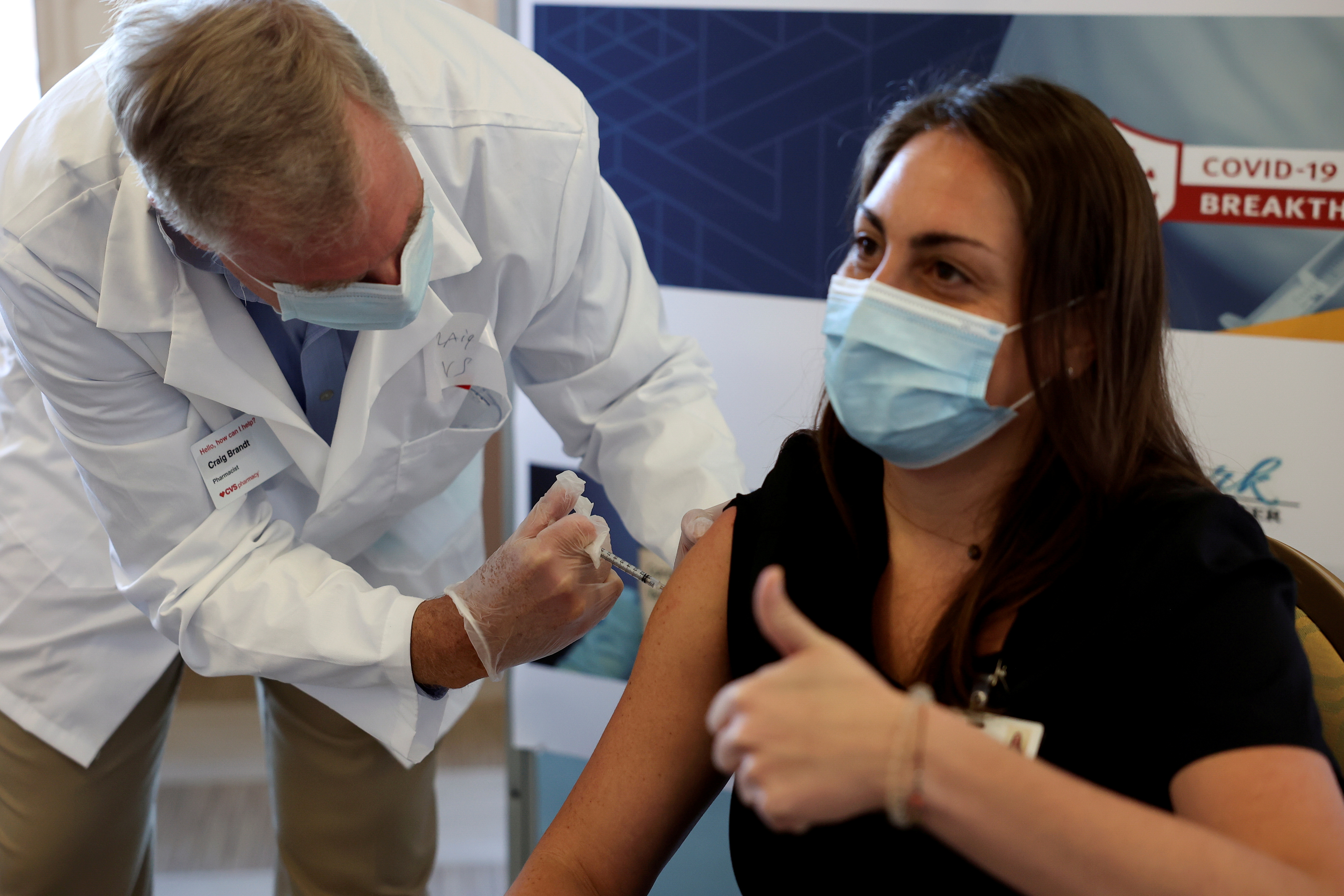 Nursing home and hospital workers, military personnel and many university students will be required to get the vaccine now that it has been fully approved by the FDA