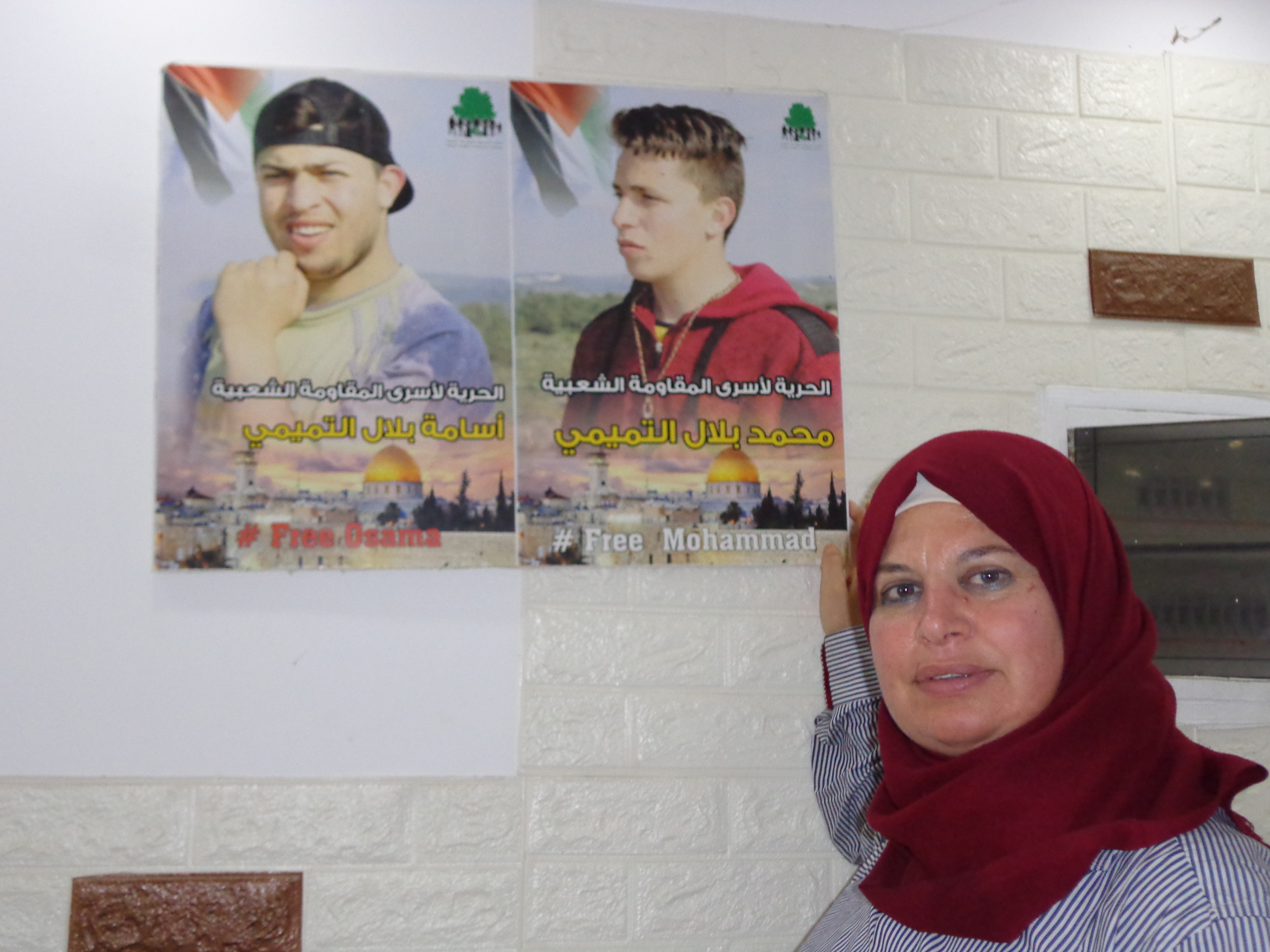Manal Tamimi say children in her village are regularly targeted by Israeli troops [Al Jazeera]