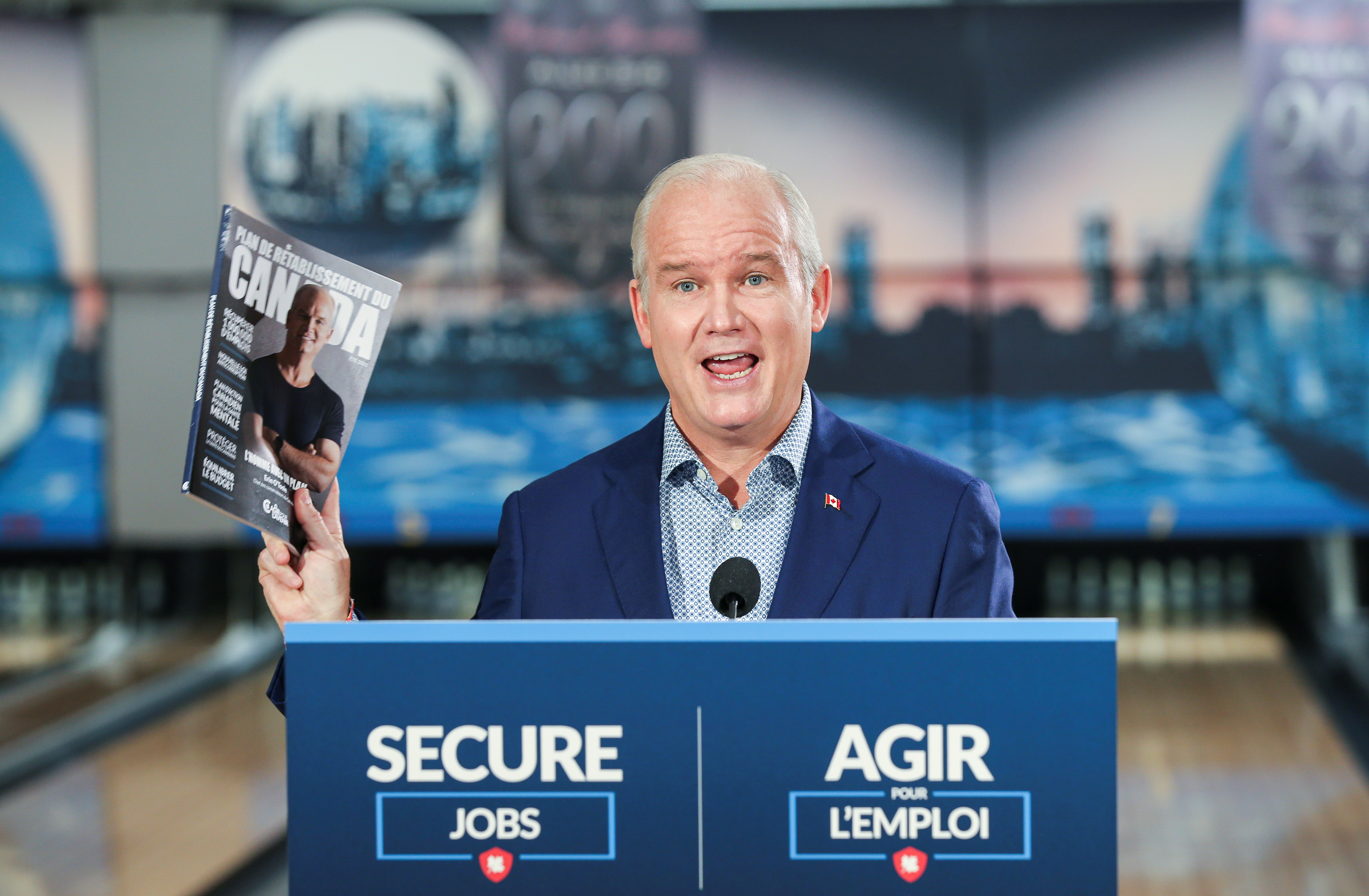 Conservative Party leader Erin O’Toole also put forward a big-spending platform