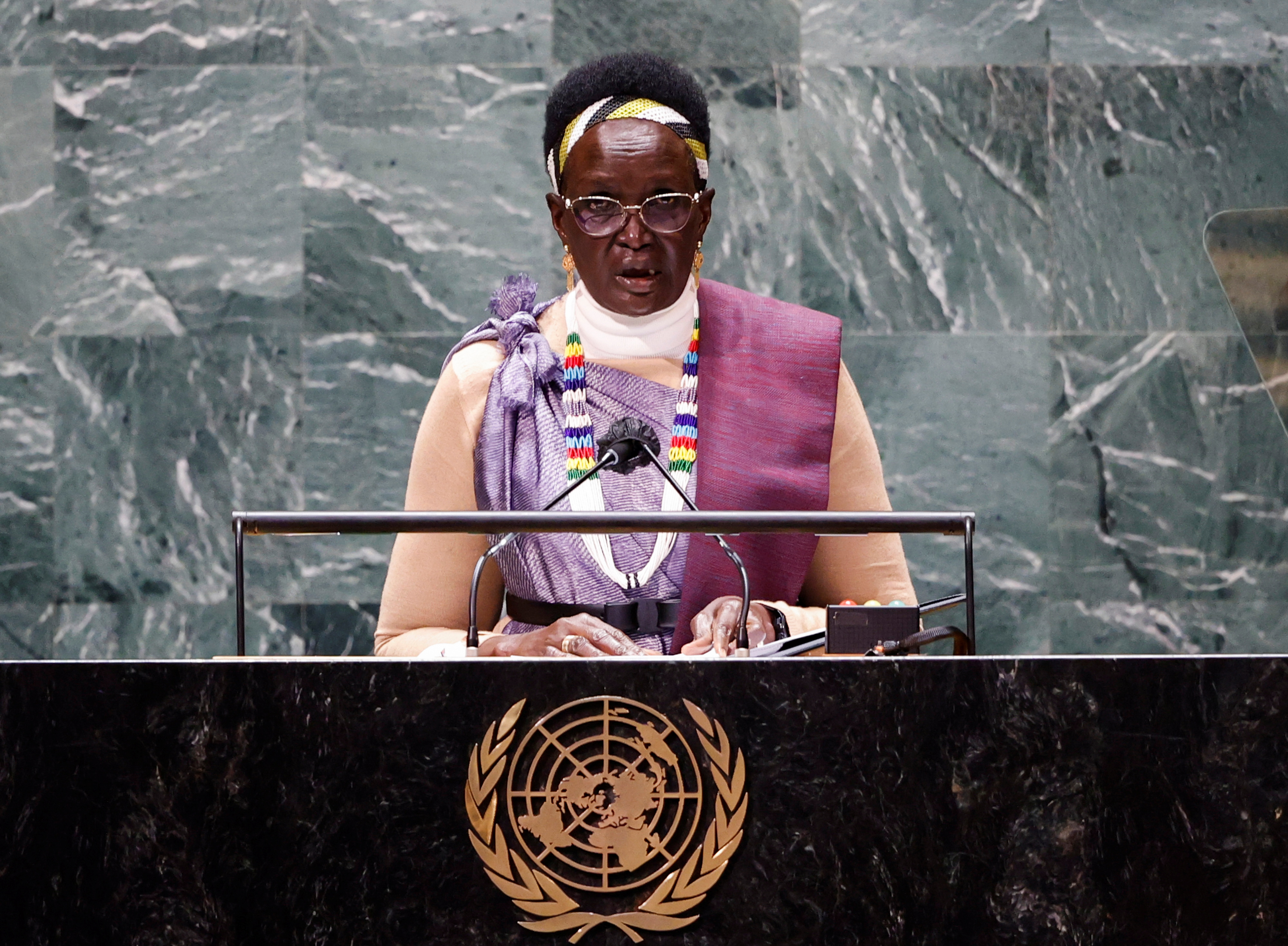 South Sudan’s Vice President Rebecca Nyandeng De Mabior