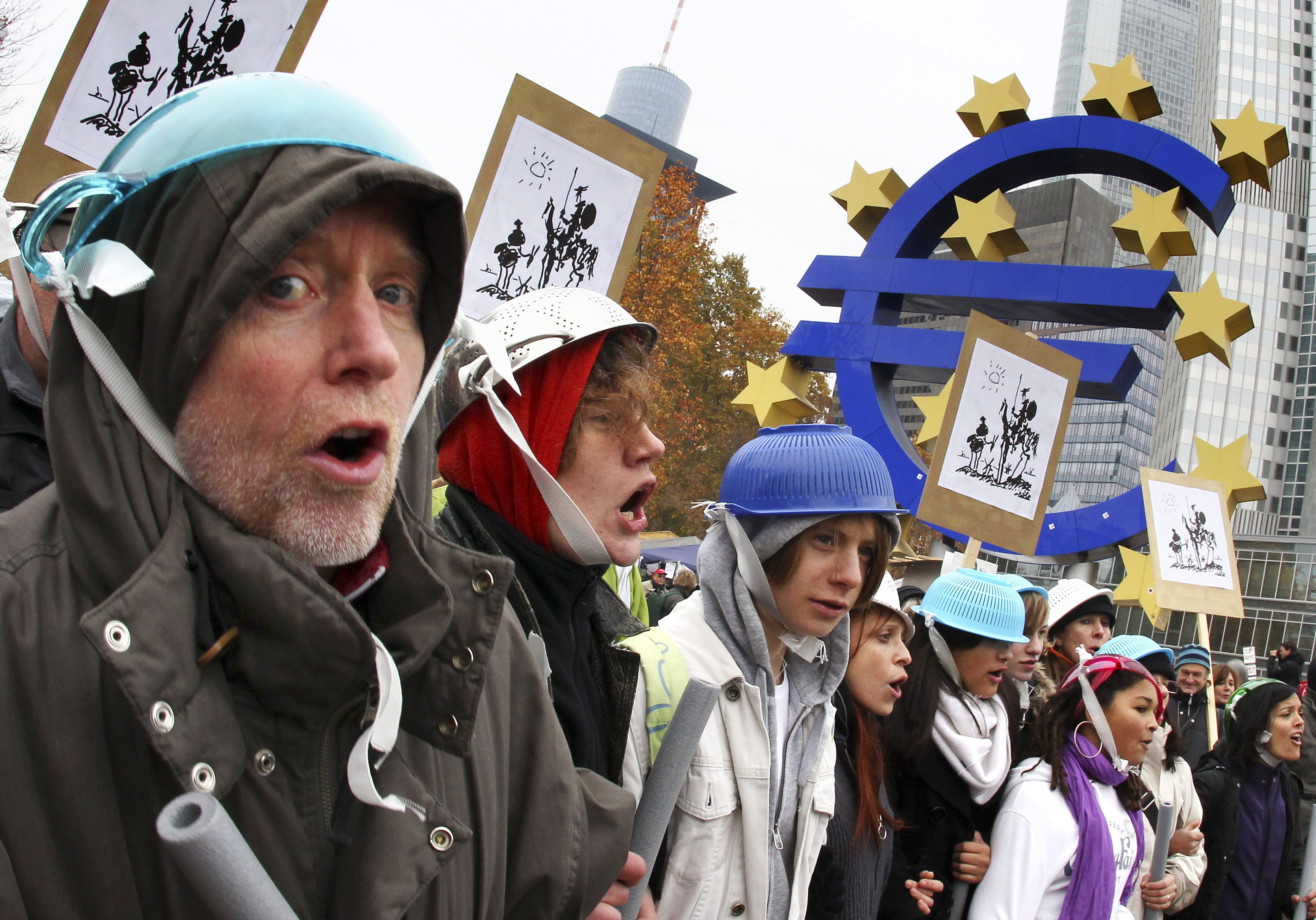 Copycat Occupy protests soon spread to dozens of cities around the globe