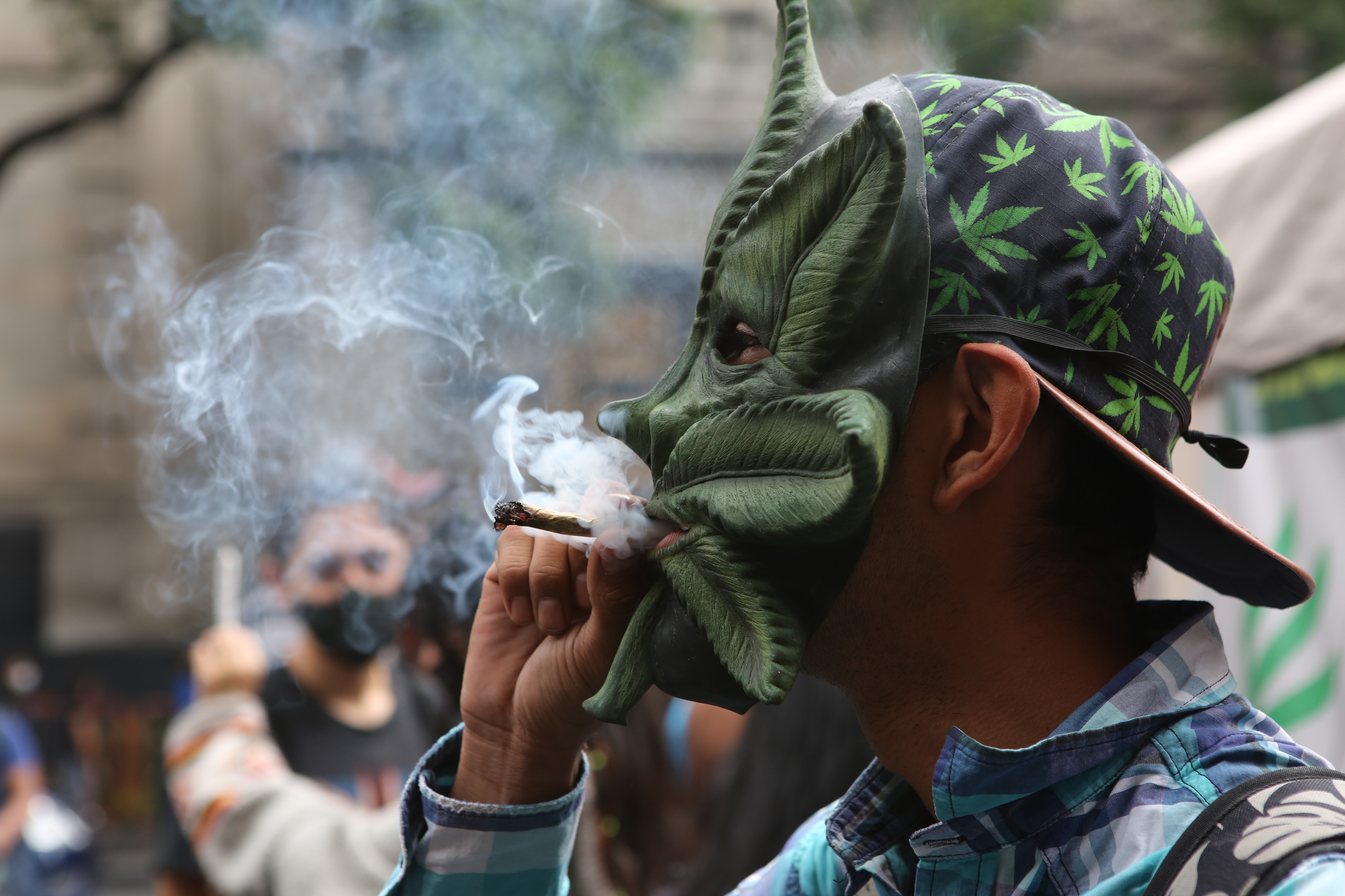 Supporters of legalisation rallied in Mexico City on July 3, urging the senate to approve the measure