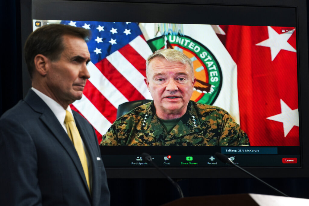General Frank McKenzie, commander of US Central Command, apologised for the attack, calling it ‘a mistake’