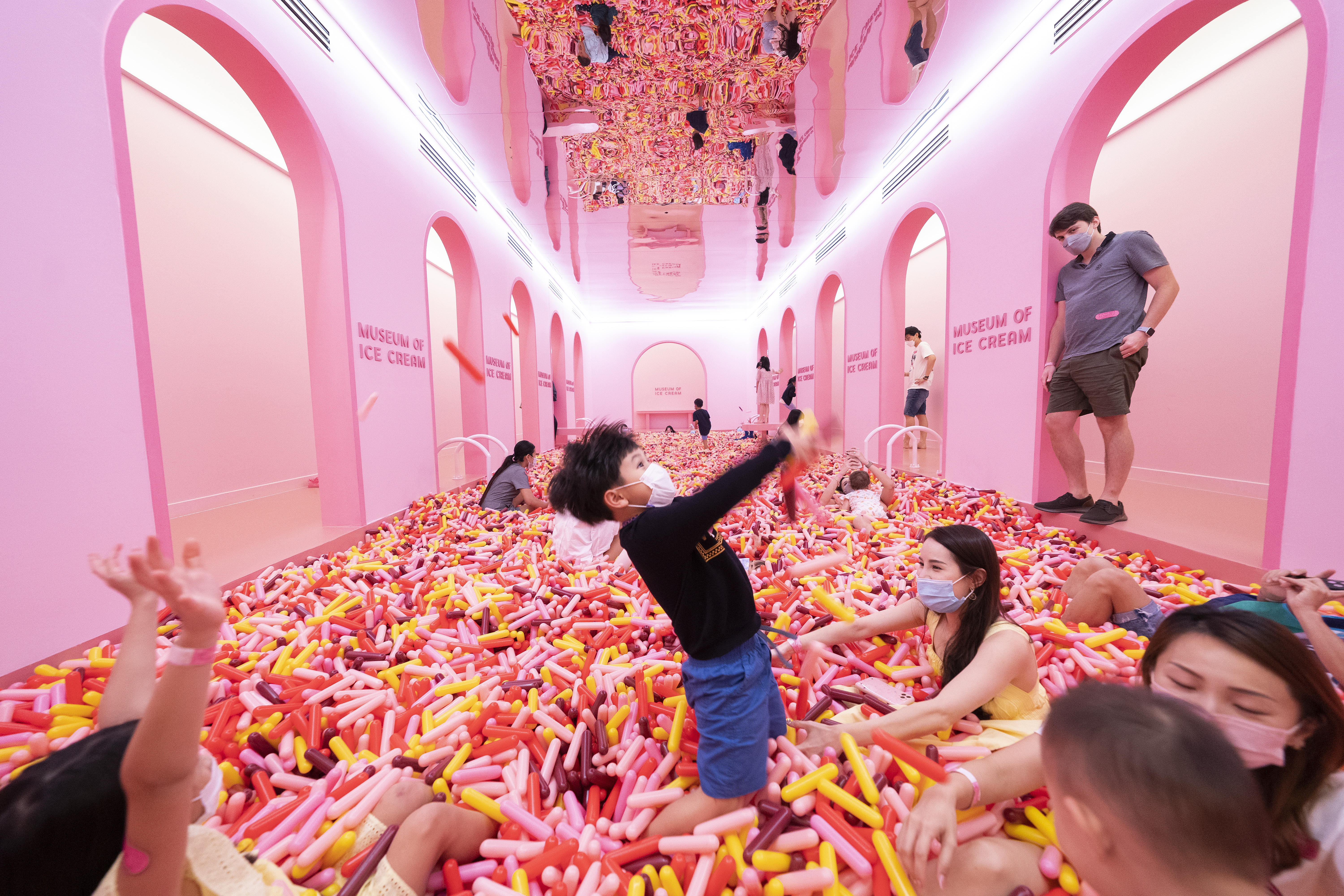 Singapore has been relaxing restrictions since June and with more than 80 percent of its population fully vaccinated the country could indicate how the world could live with COVID-19. [How Hwee Young/EPA]