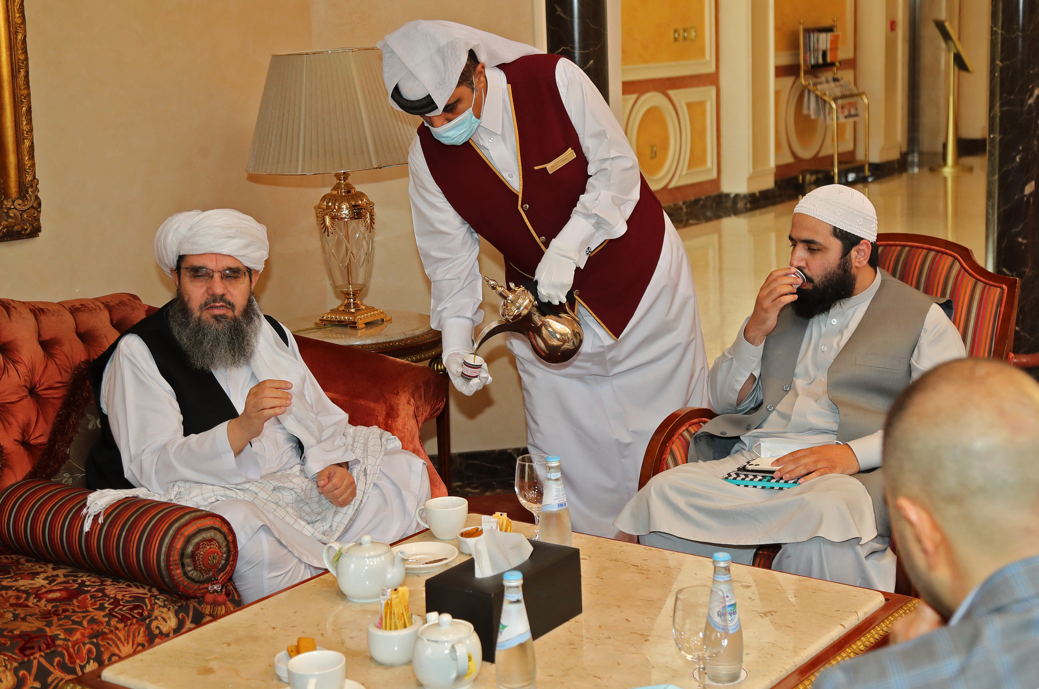 The G20 summit took place as the Taliban were in Doha for their first face-to-face talks with a US-EU delegation
