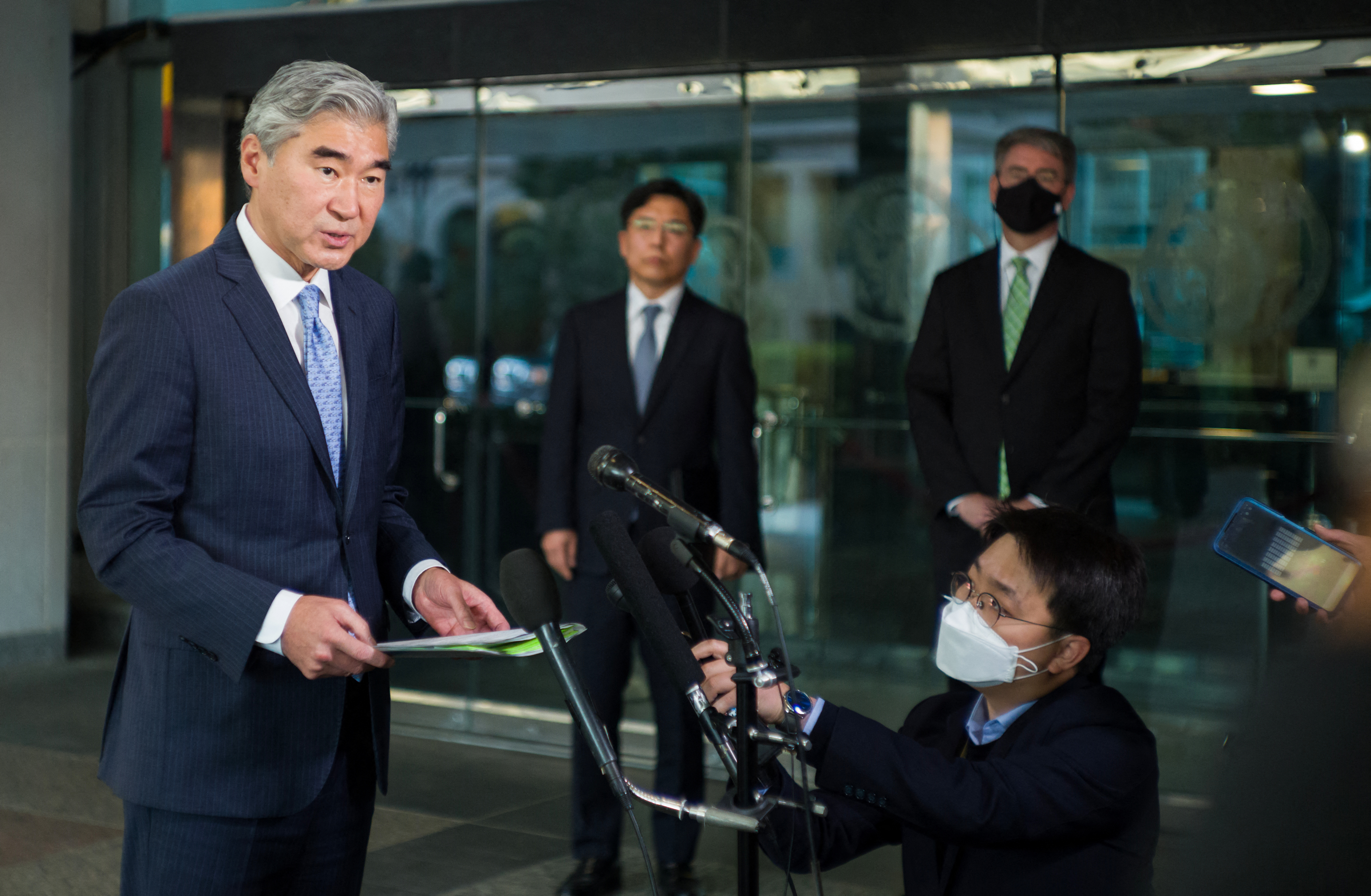 The US and South Korea are trying to nudge the North back to denuclearisation talks