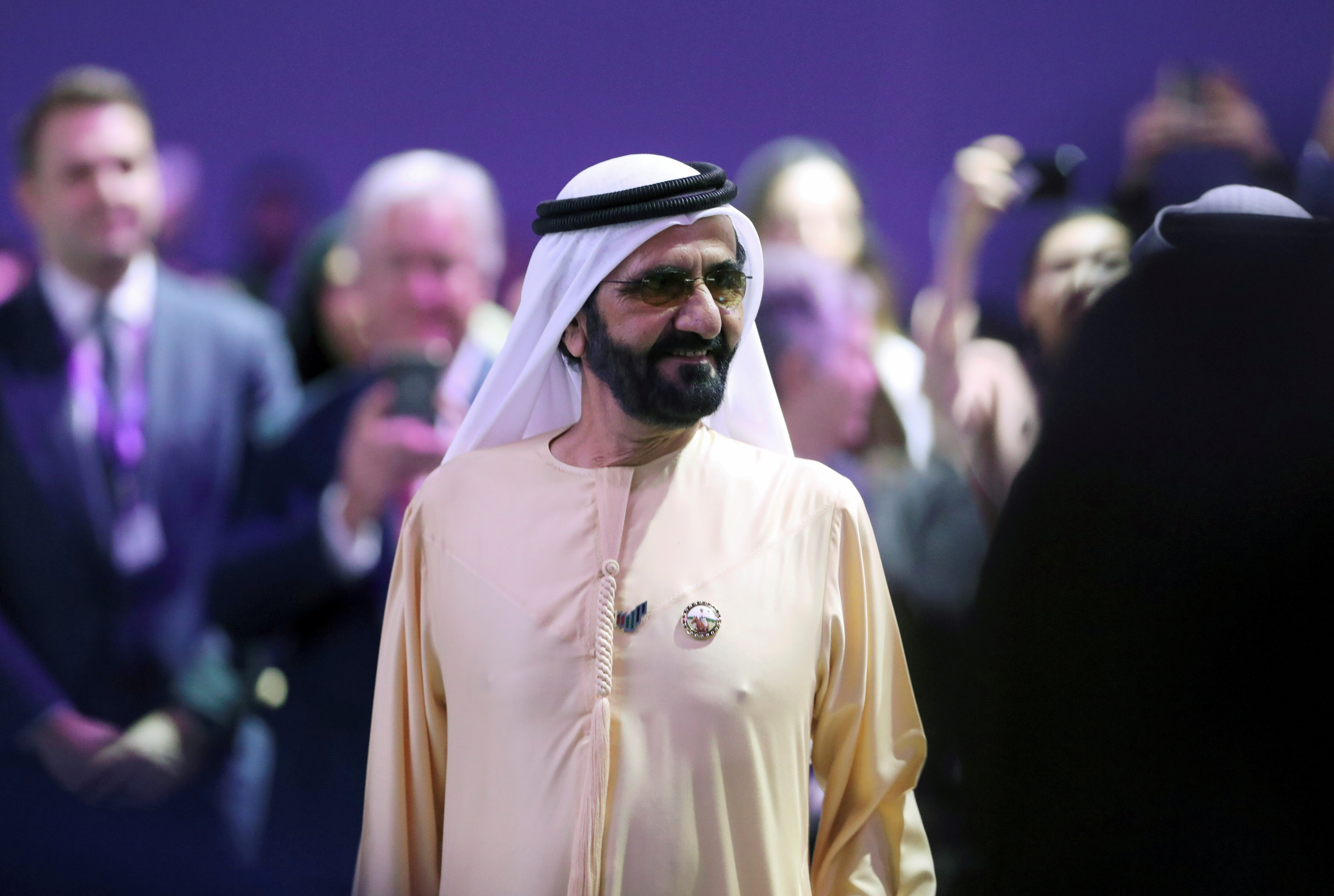 Prime Minister and Vice-President of the United Arab Emirates and ruler of Dubai Sheikh Mohammed