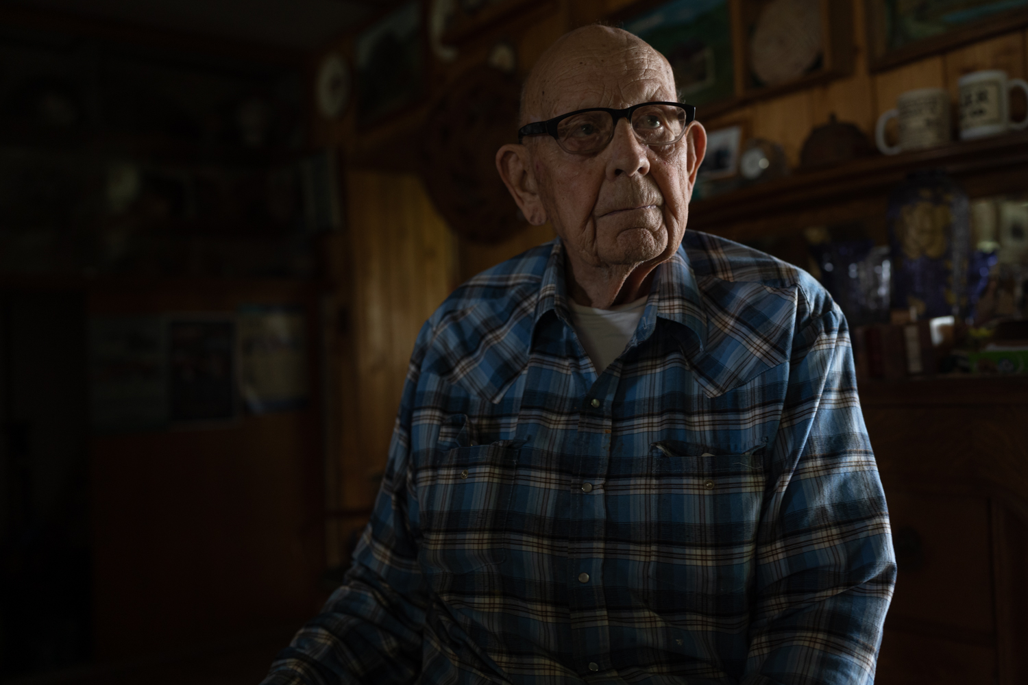 Leroy Gienger has lived on a 280-acre ranch on the edge of Upper Klamath Lake for the better part of a century