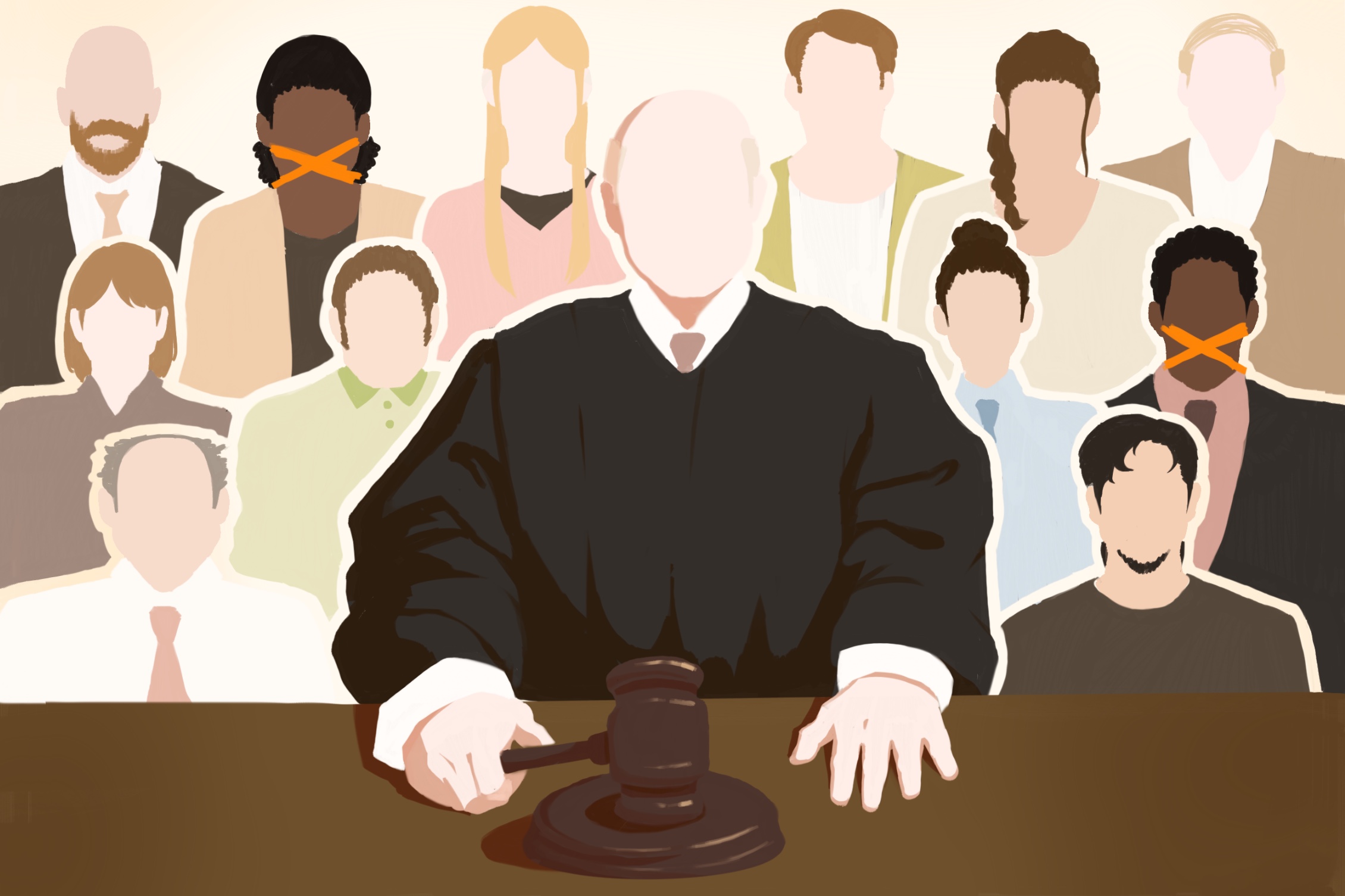 Jim Crow jury verdicts 2 [Holli Glasson/Al Jazeera]