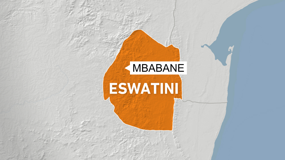 Eswatini map