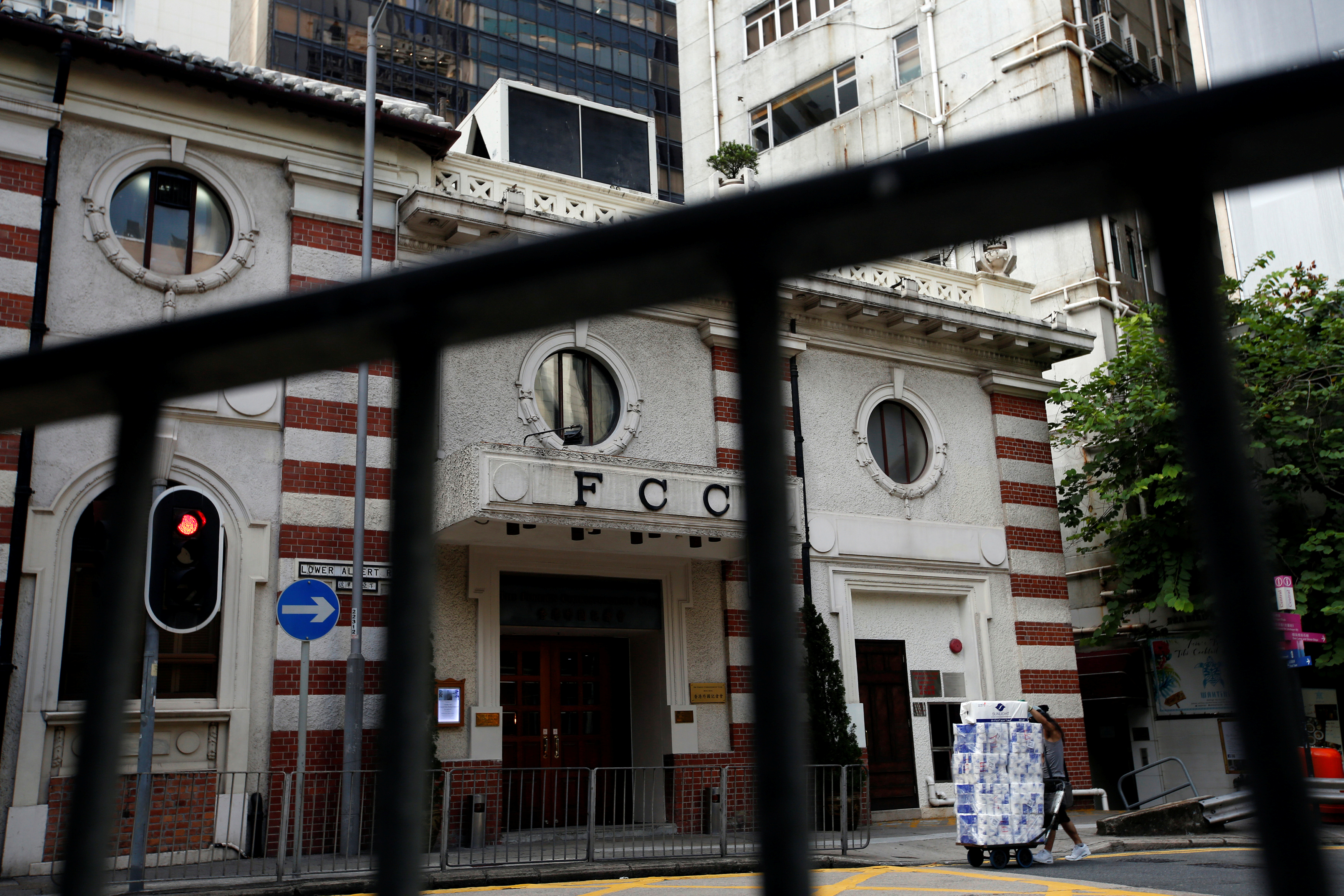 Hong Kong's status as an international media hub faces uncertainty as Beijing tightens its control over the city [Bobby Yip/Reuters]