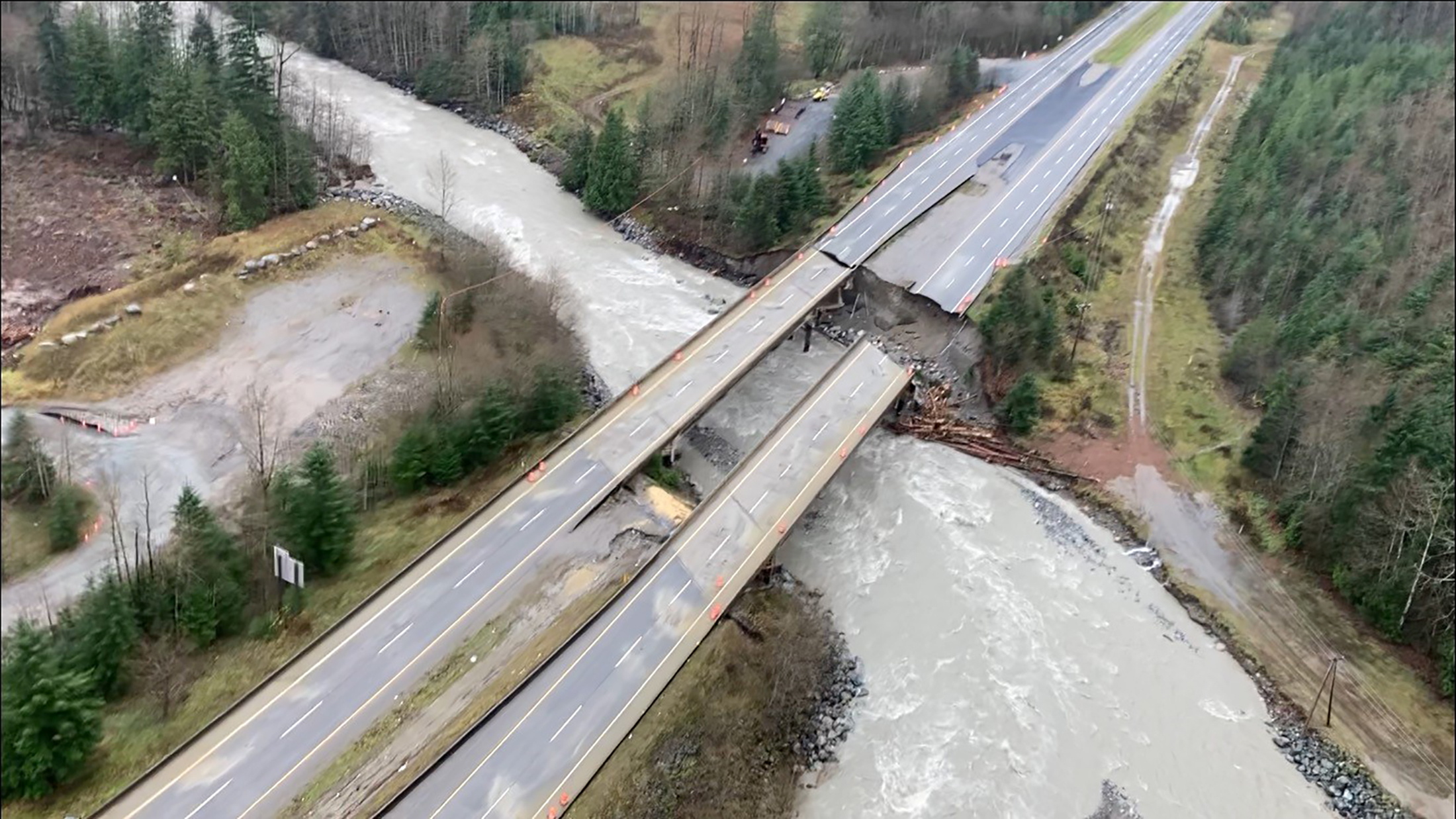 Floodwaters and mudslides destroyed roads, bridges and other critical infrastructure in BC