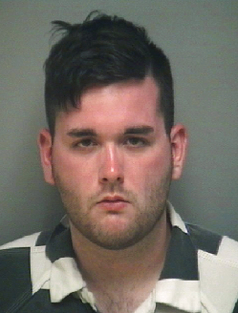 James Alex Fields Jr is serving life in prison after being convicted of murder and hate crimes for driving a car into counter-protesters in 2017 in Charlottesville, Virginia