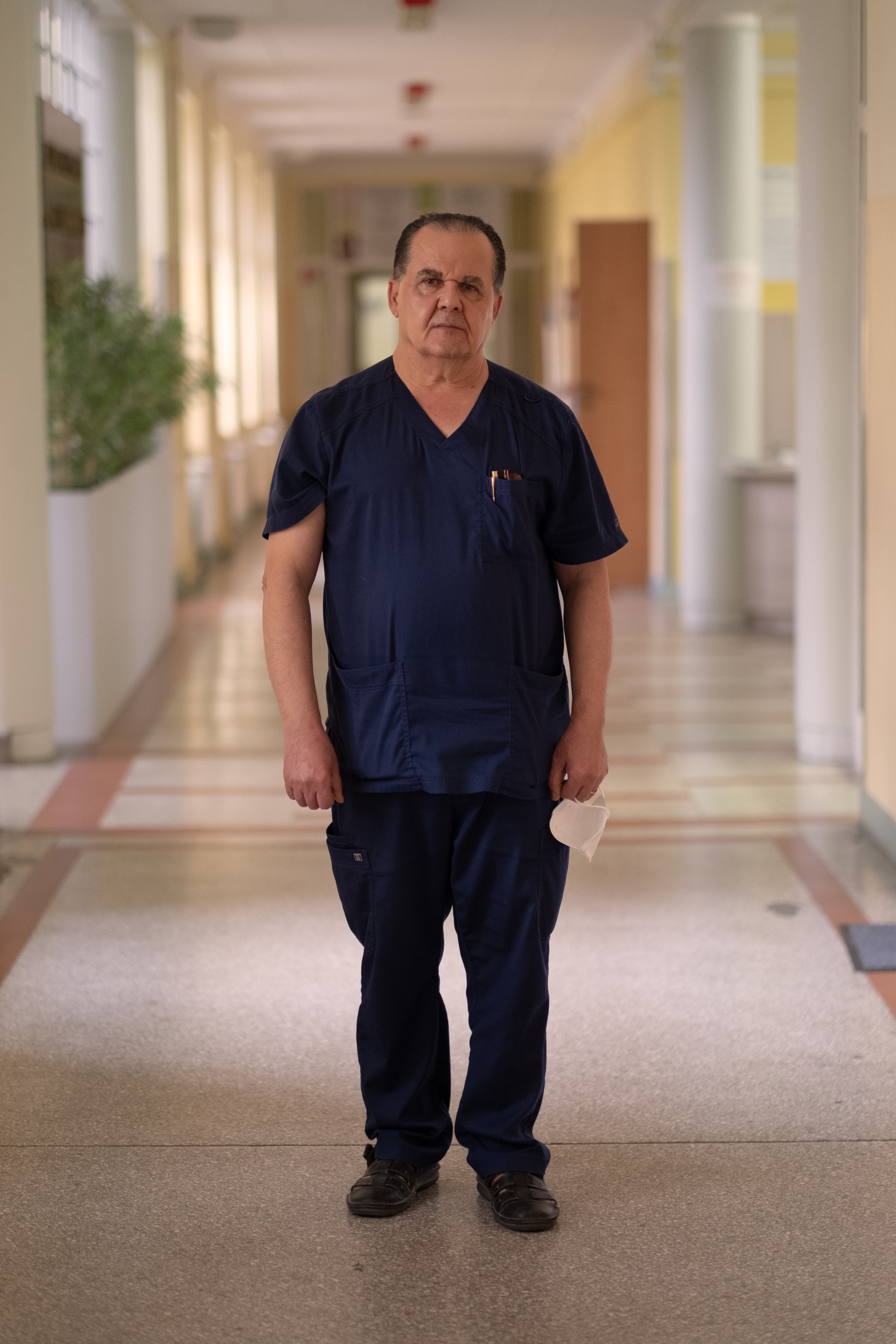 Dr Arsalan Azzadin, a doctor of Kurdish origin at Bielsk Podlaskí’s only hospital, has been treating migrants and refugees since the summer