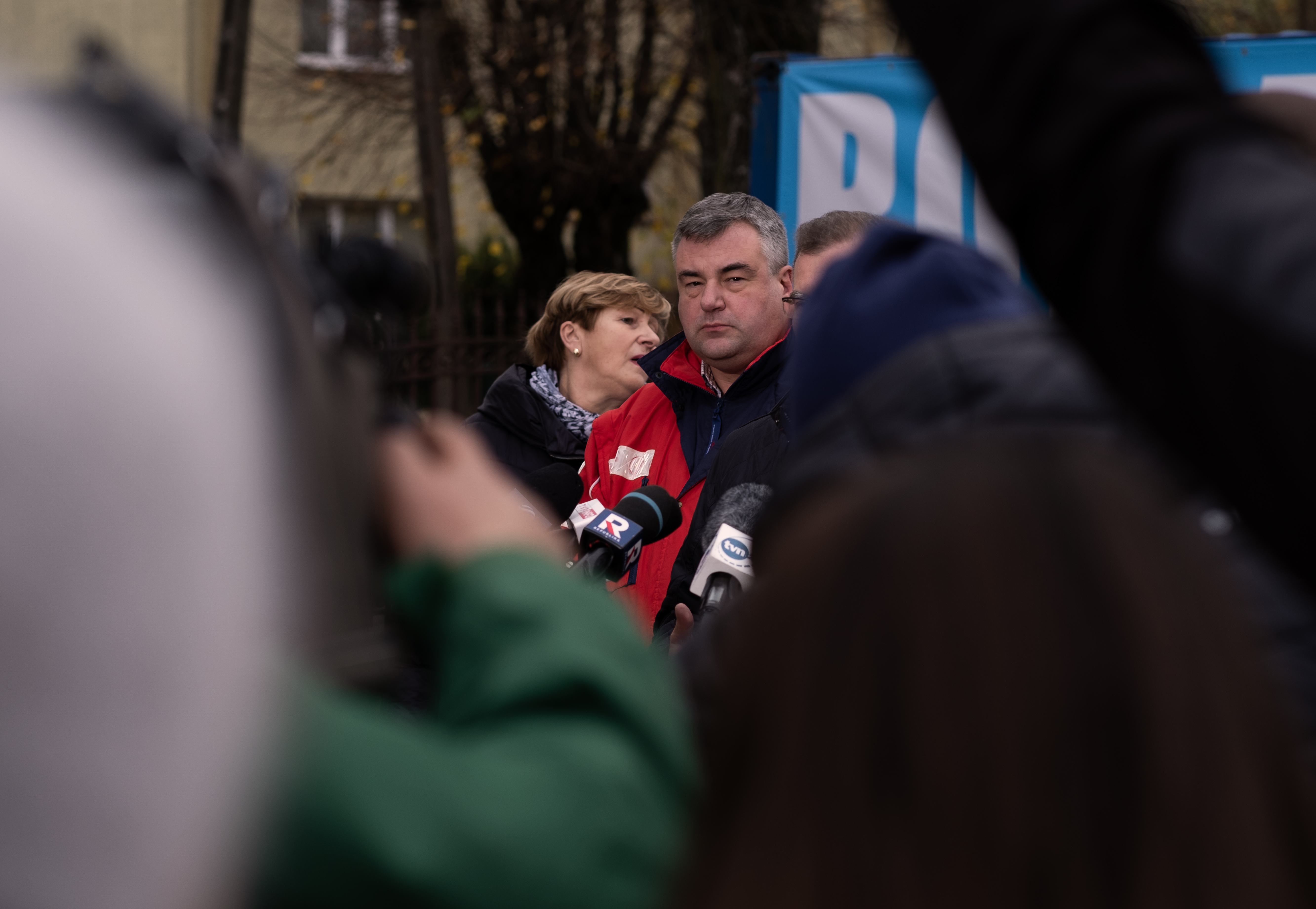 Michał Mikołajczyk at the Polish Red Cross says the situation is going to get much worse. The Red Cross is ramping up its activities along the border as temperatures start to drop below zero