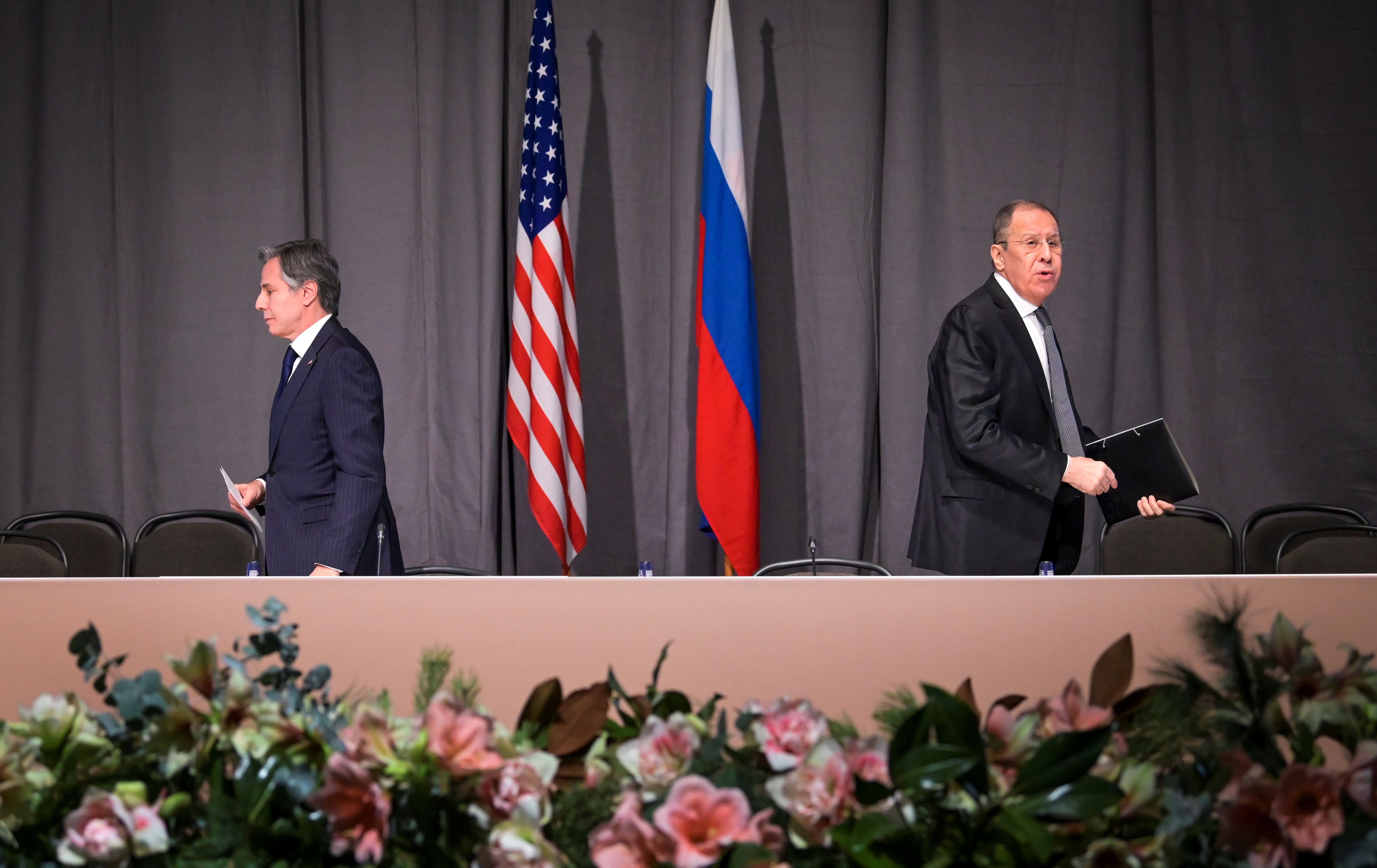 Blinken met with Lavrov in the Swedish capital