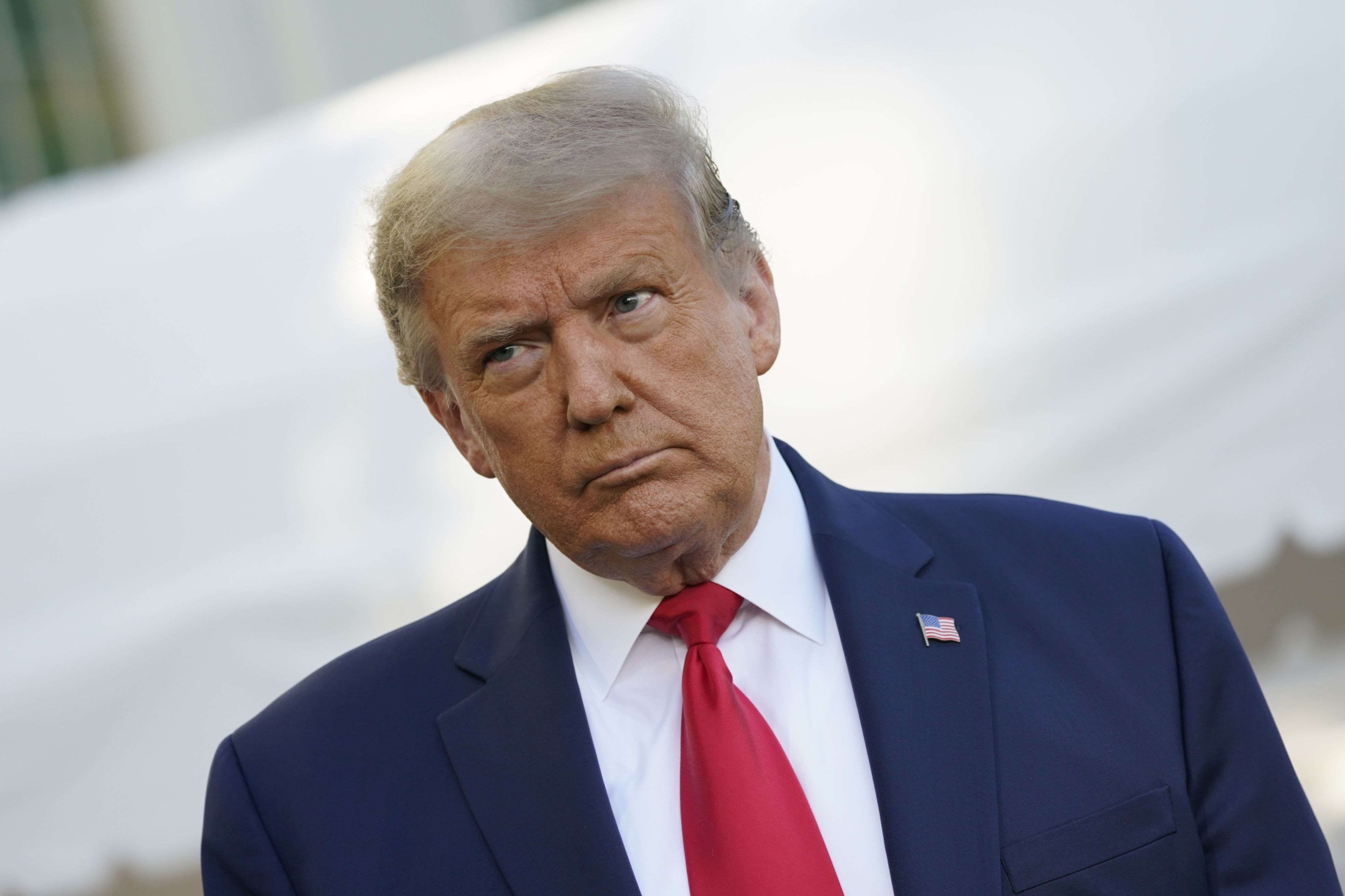 Former US president Donald Trump