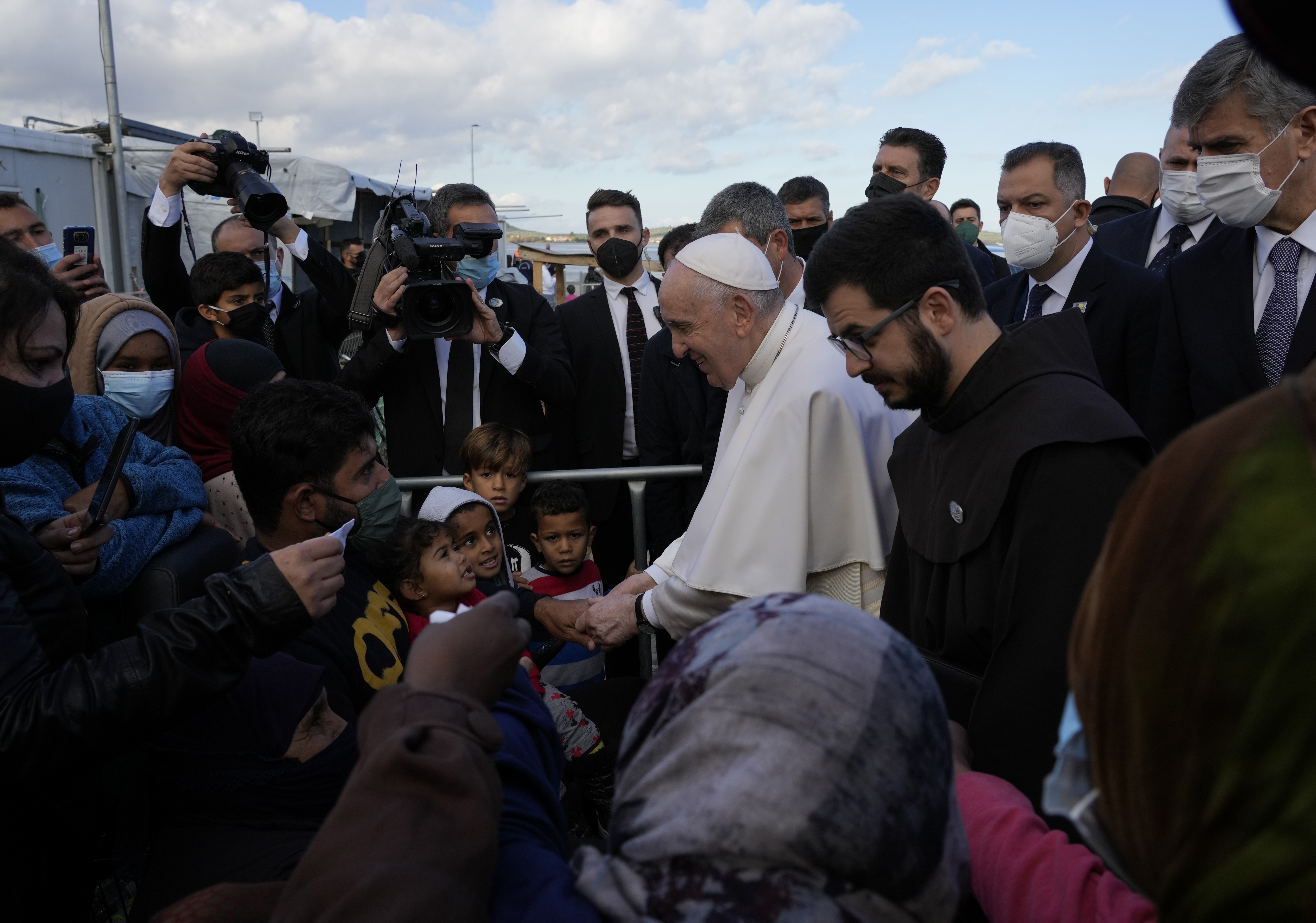 Pope Francis has criticised the indifference and self-interest shown by Europe towards migrants