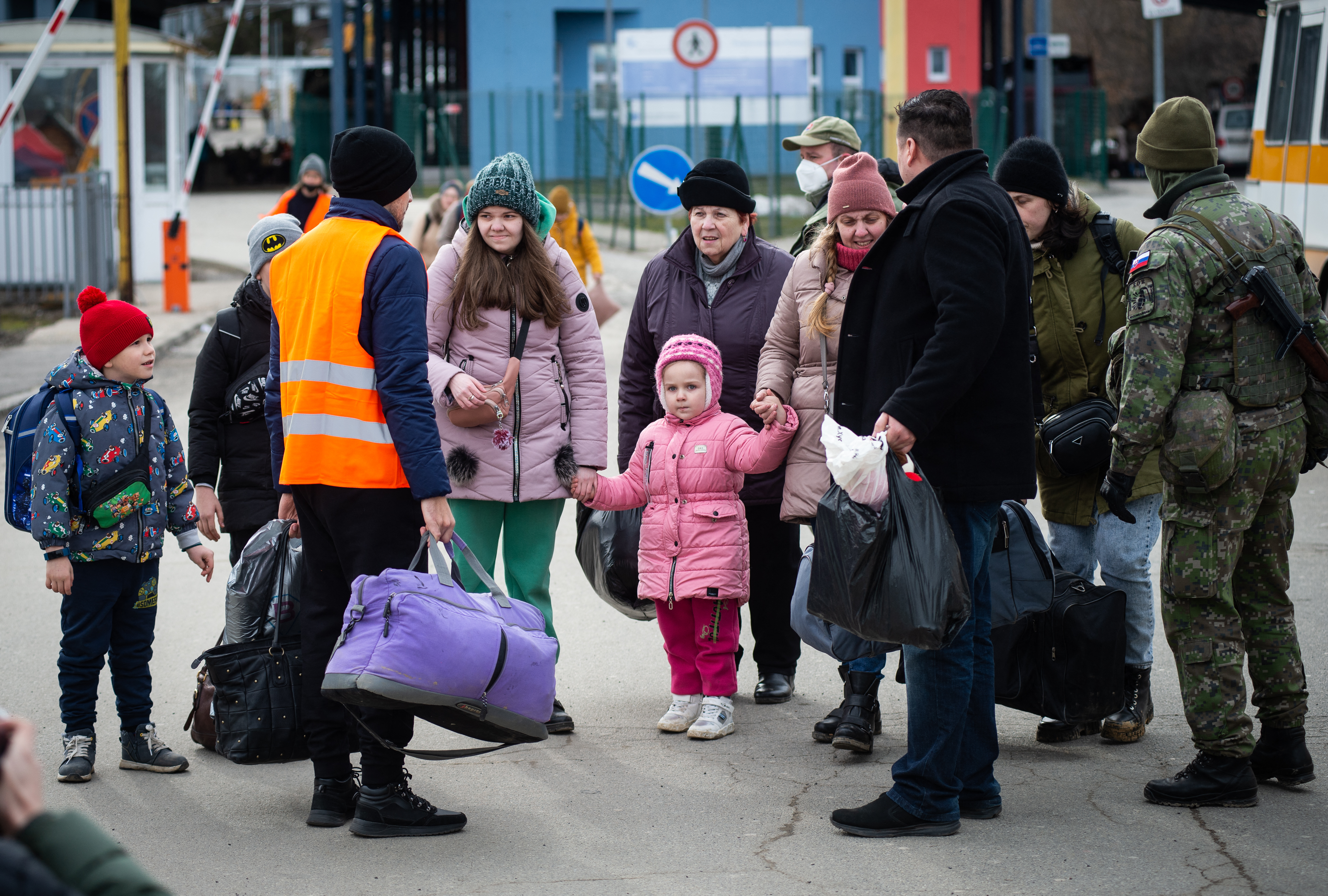 SLOVAKIA-UKRAINE-RUSSIA-CONFLICT-REFUGEES
