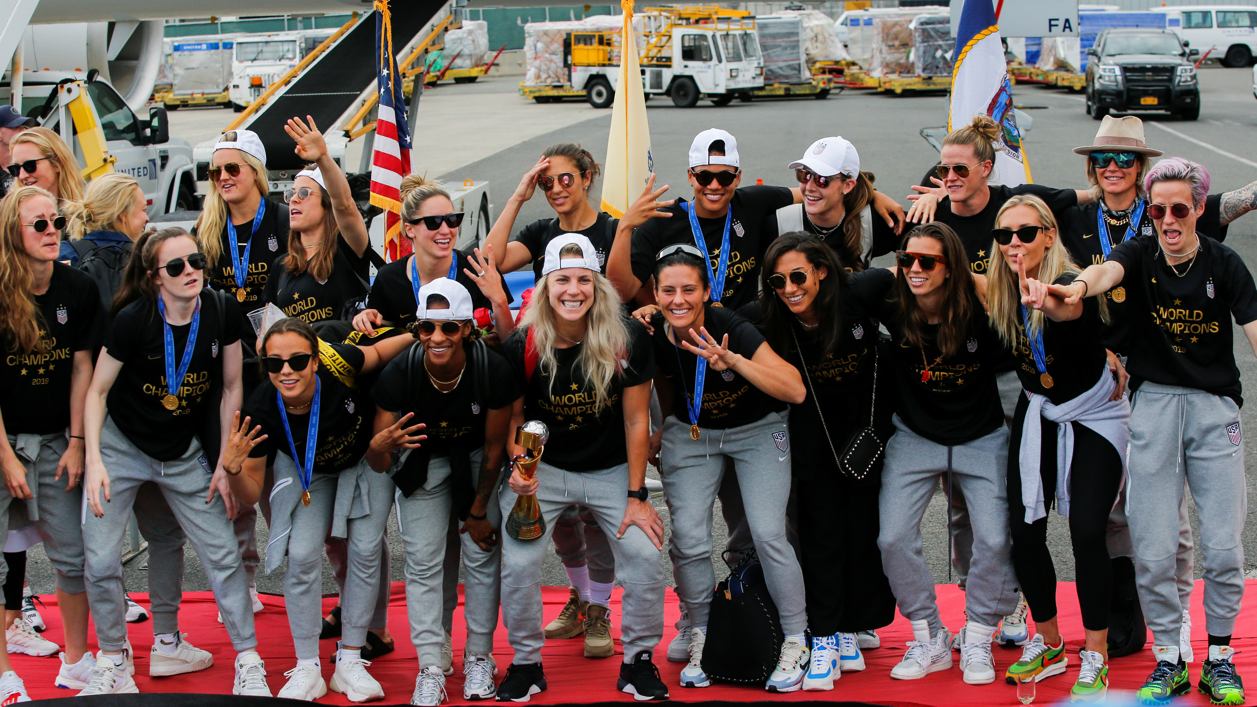 US women’s teams have won four World Cups since 1985, while the men have not reached a semifinal since 1930