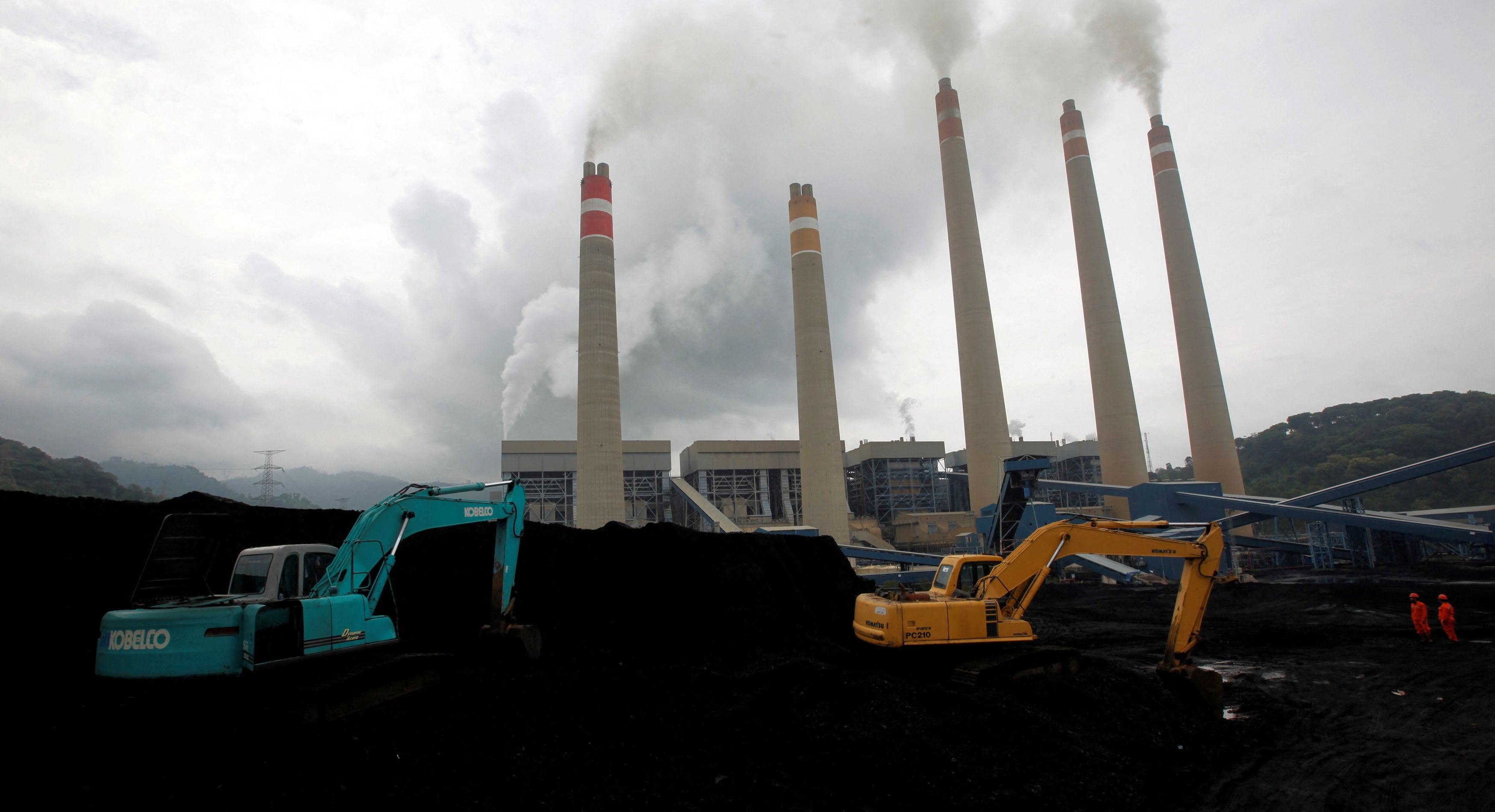 Indonesian coal power plant
