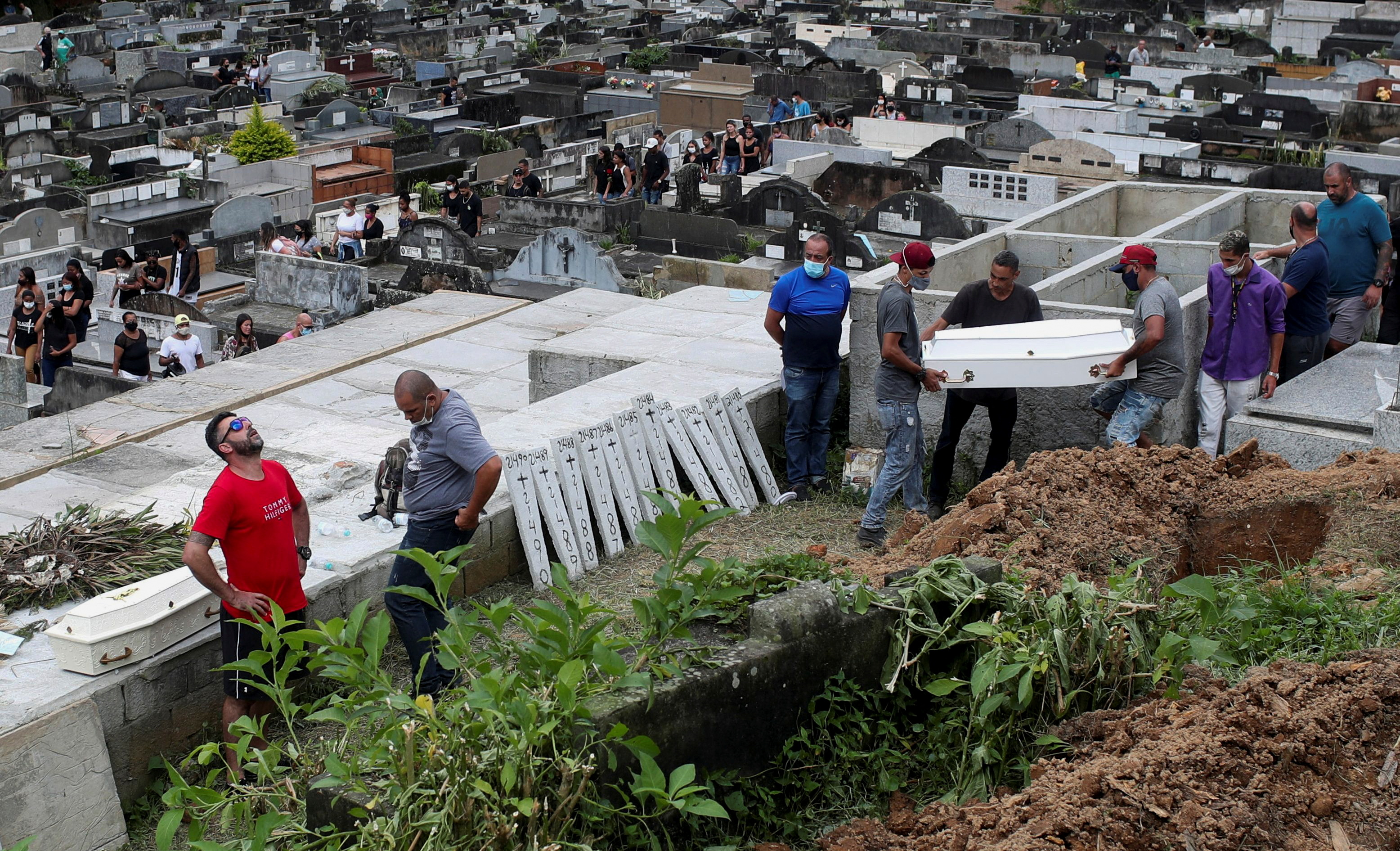 President Jair Bolsonaro has pledged federal assistance to help the population and start rebuilding the area