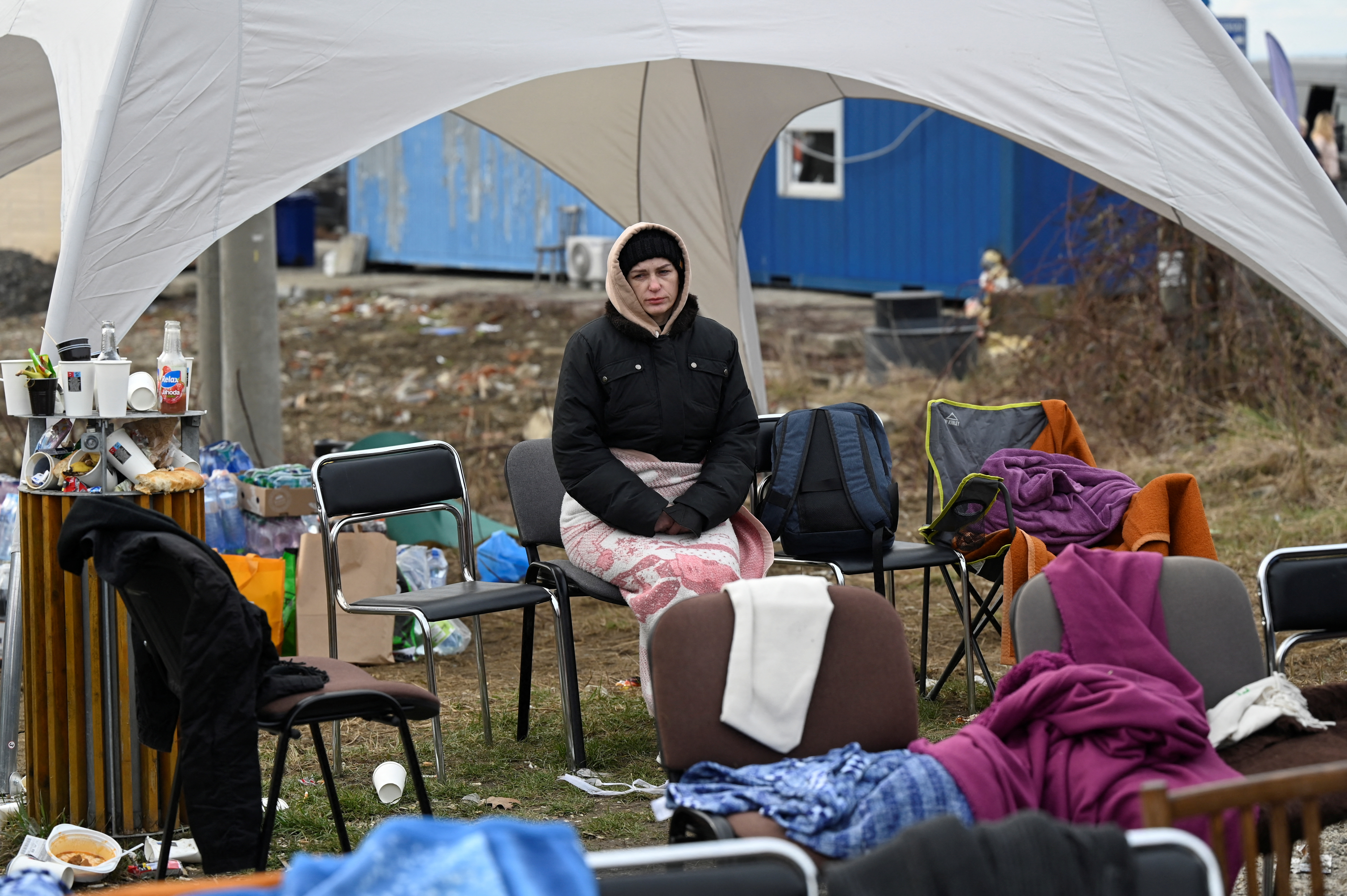 UKRAINE-CRISIS/SLOVAKIA-BORDER
