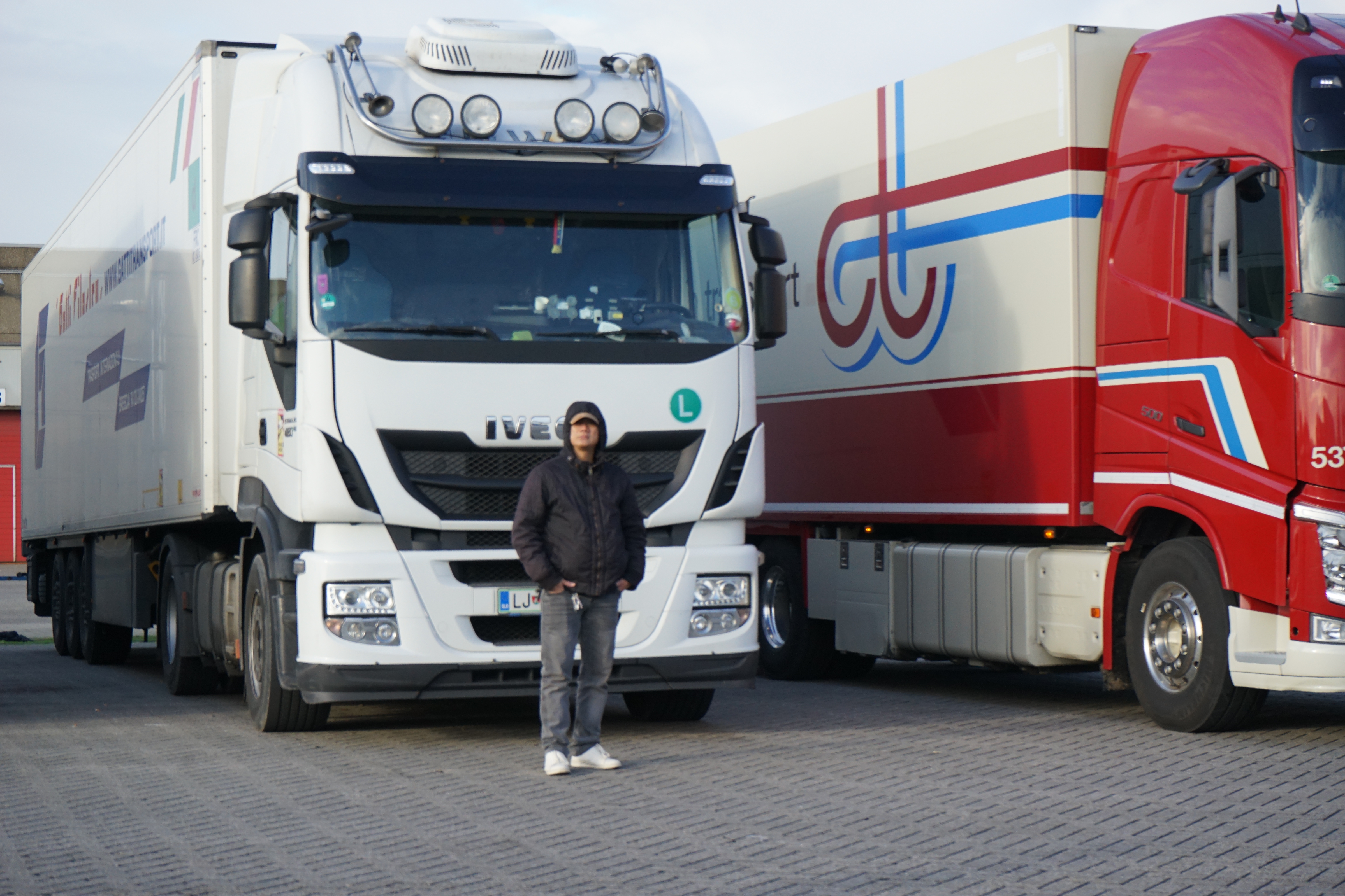 Randy and eight other Filipino truck drivers filed a case of human trafficking against their employer
