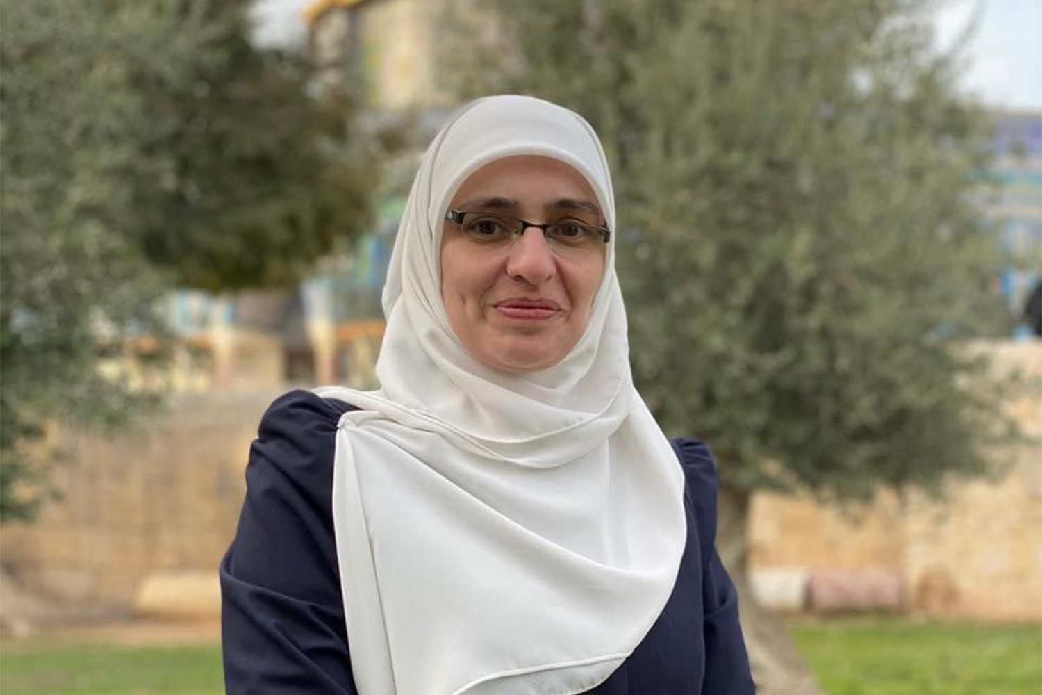 Hanadi Halawani has been arrested by Israeli security forces and banned from the site more than 60 times over her activism