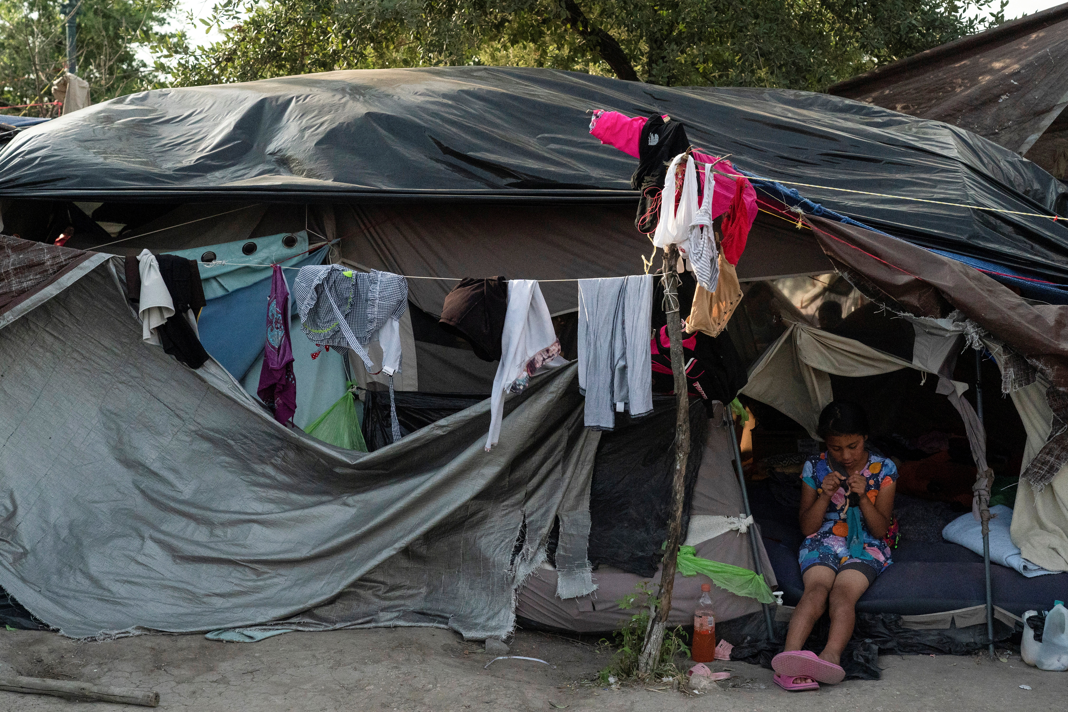 Migrant camp
