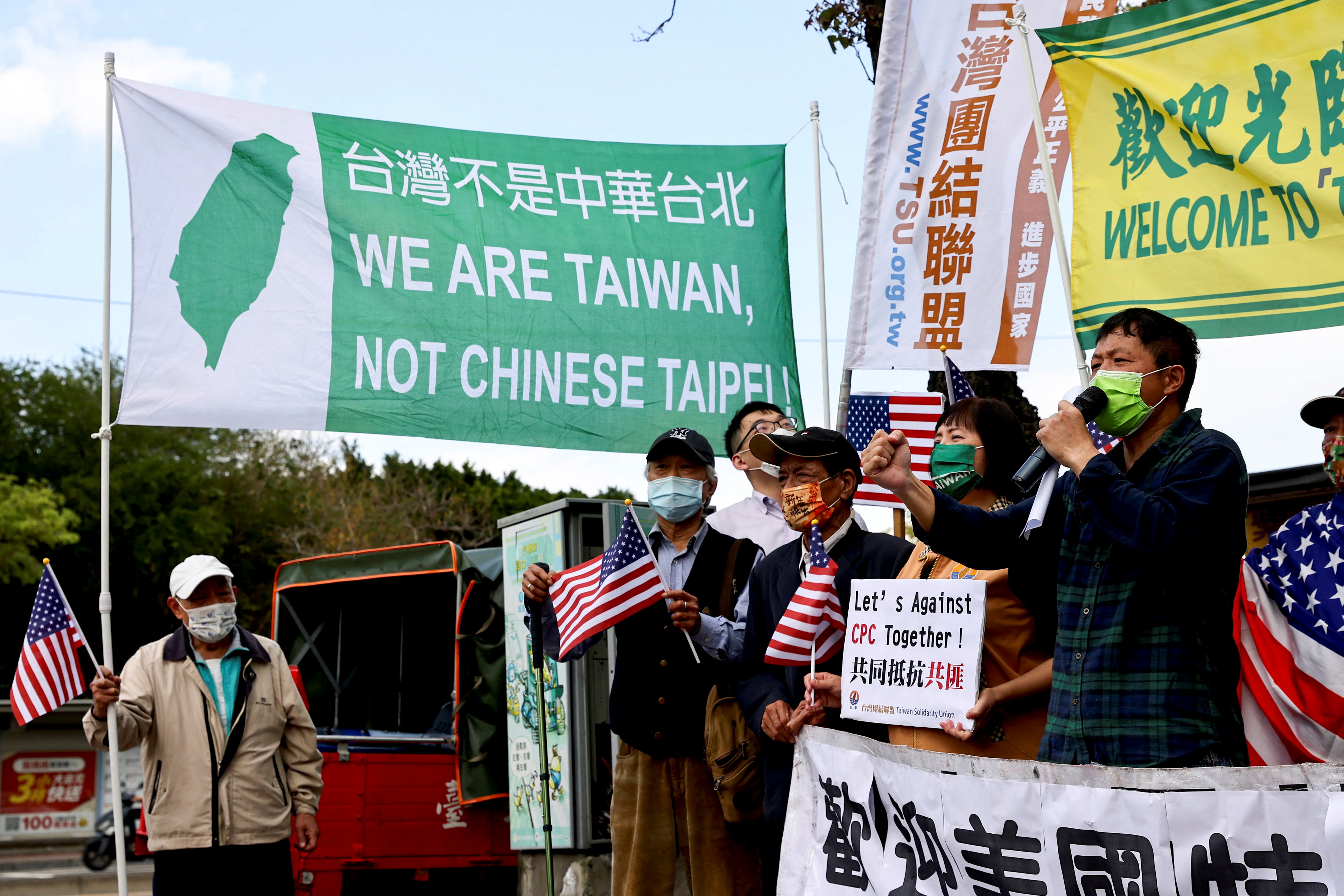 Taiwan enjoys strong support from the US, which ensures the island can defend itself and treats all threats to it as matters of ‘grave concern’