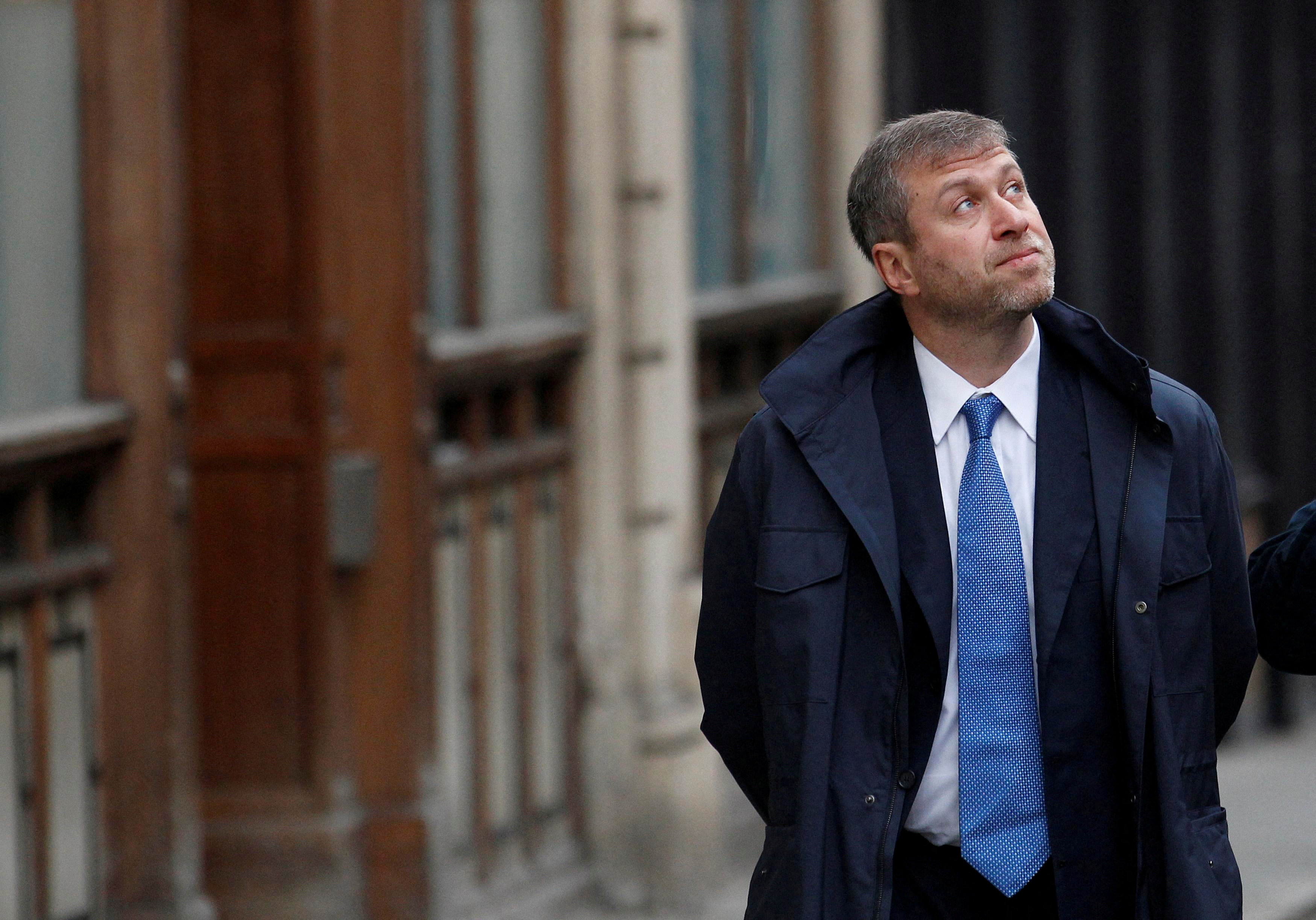 Chelsea Football Club owner Roman Abramovich