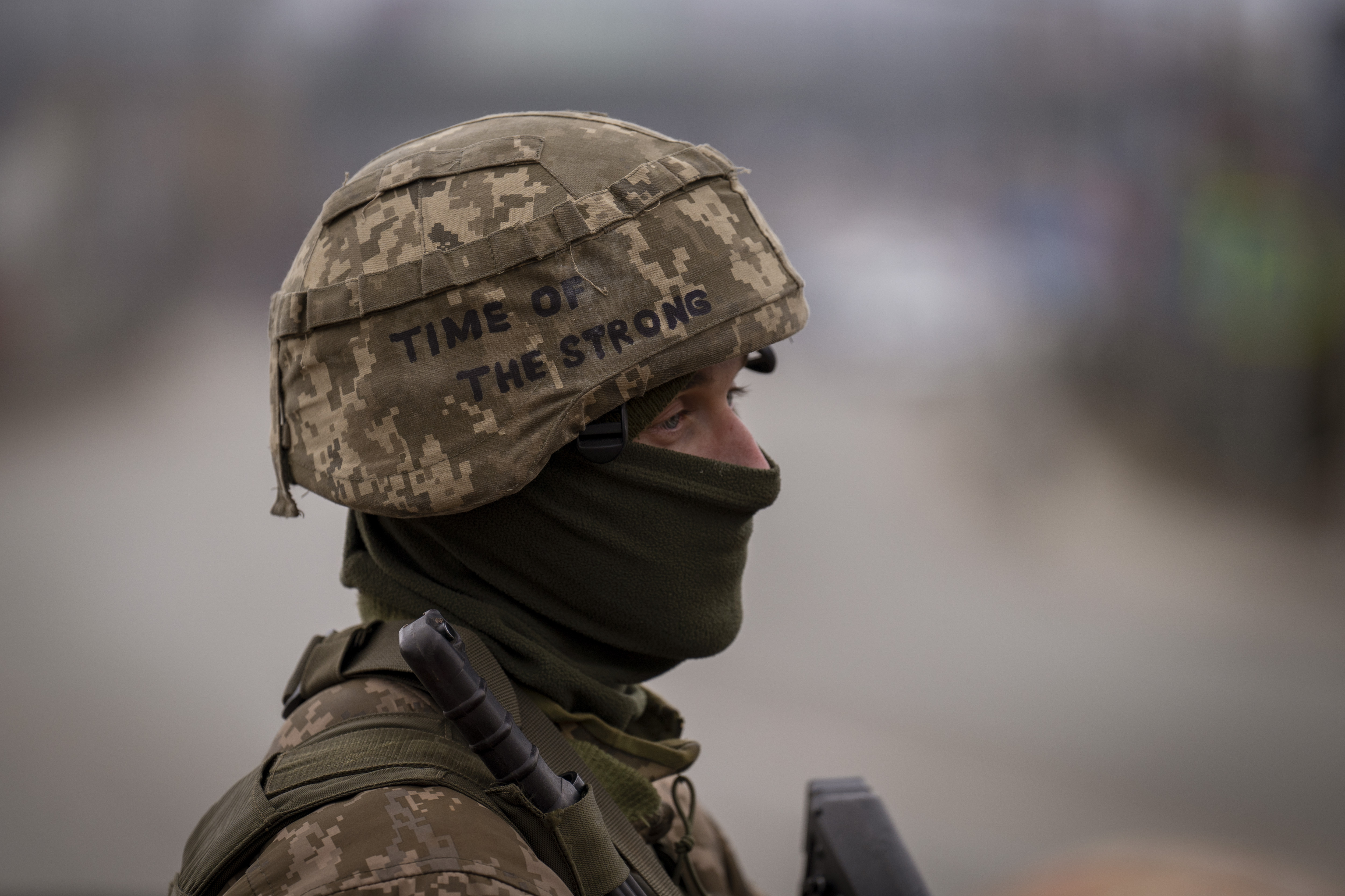 Ukrainian forces have been battling Russian troops for a month after Moscow launched its invasion on February 24