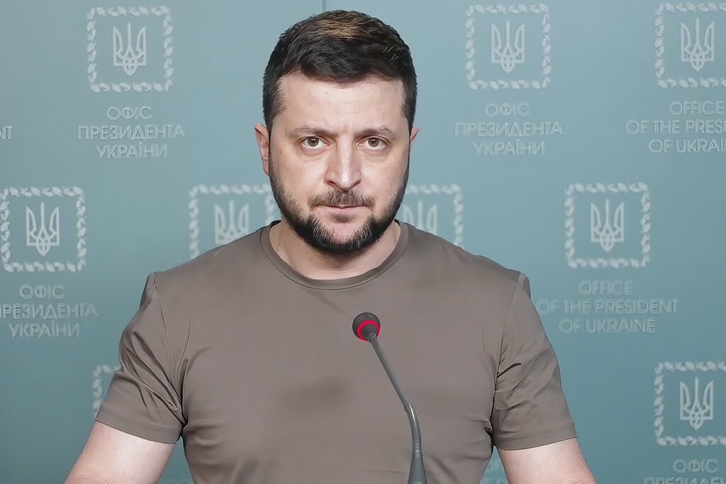 Zelenskyy says Russia seeks the elimination of the whole Ukrainian nation