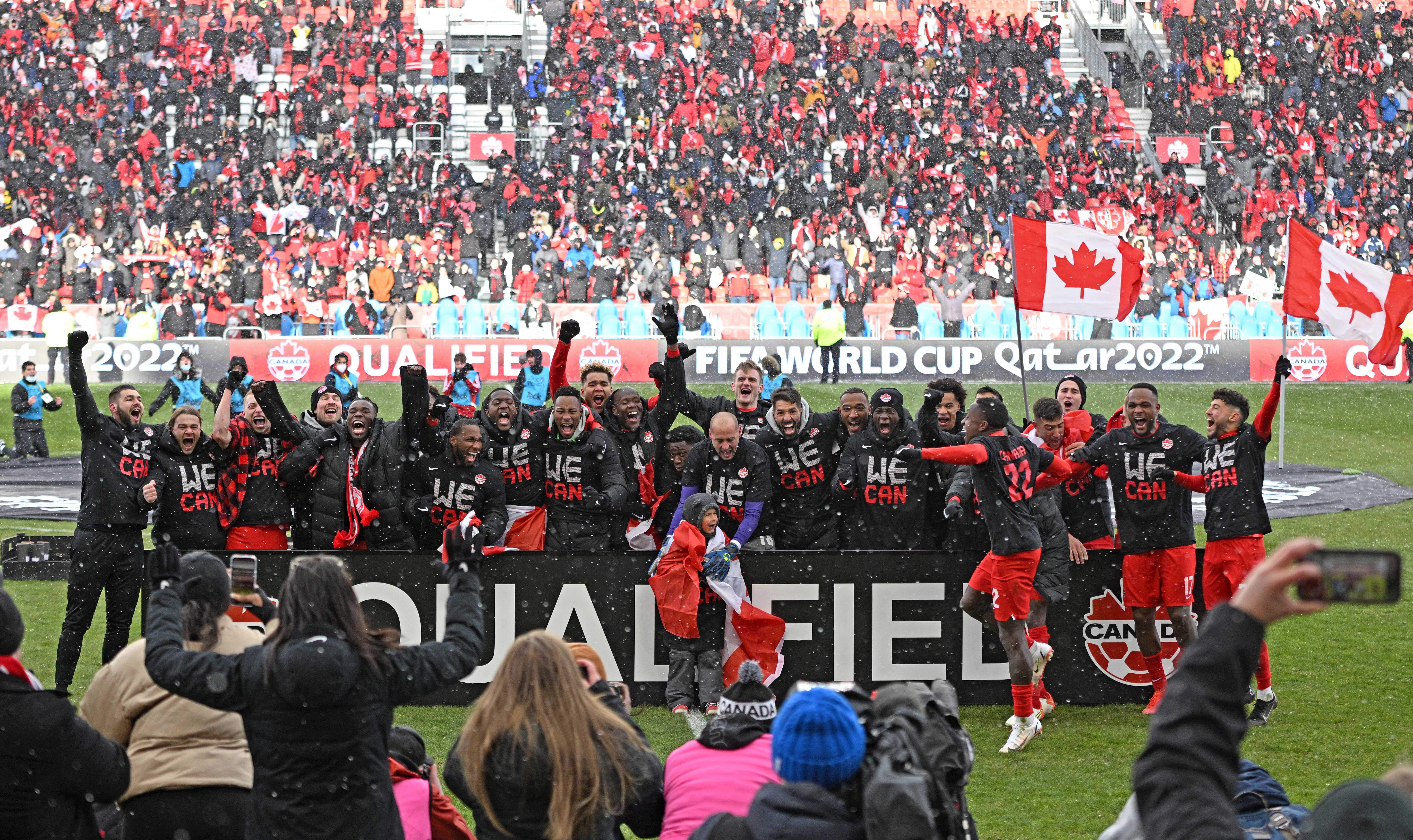 Canada qualifies for Qatar 2022