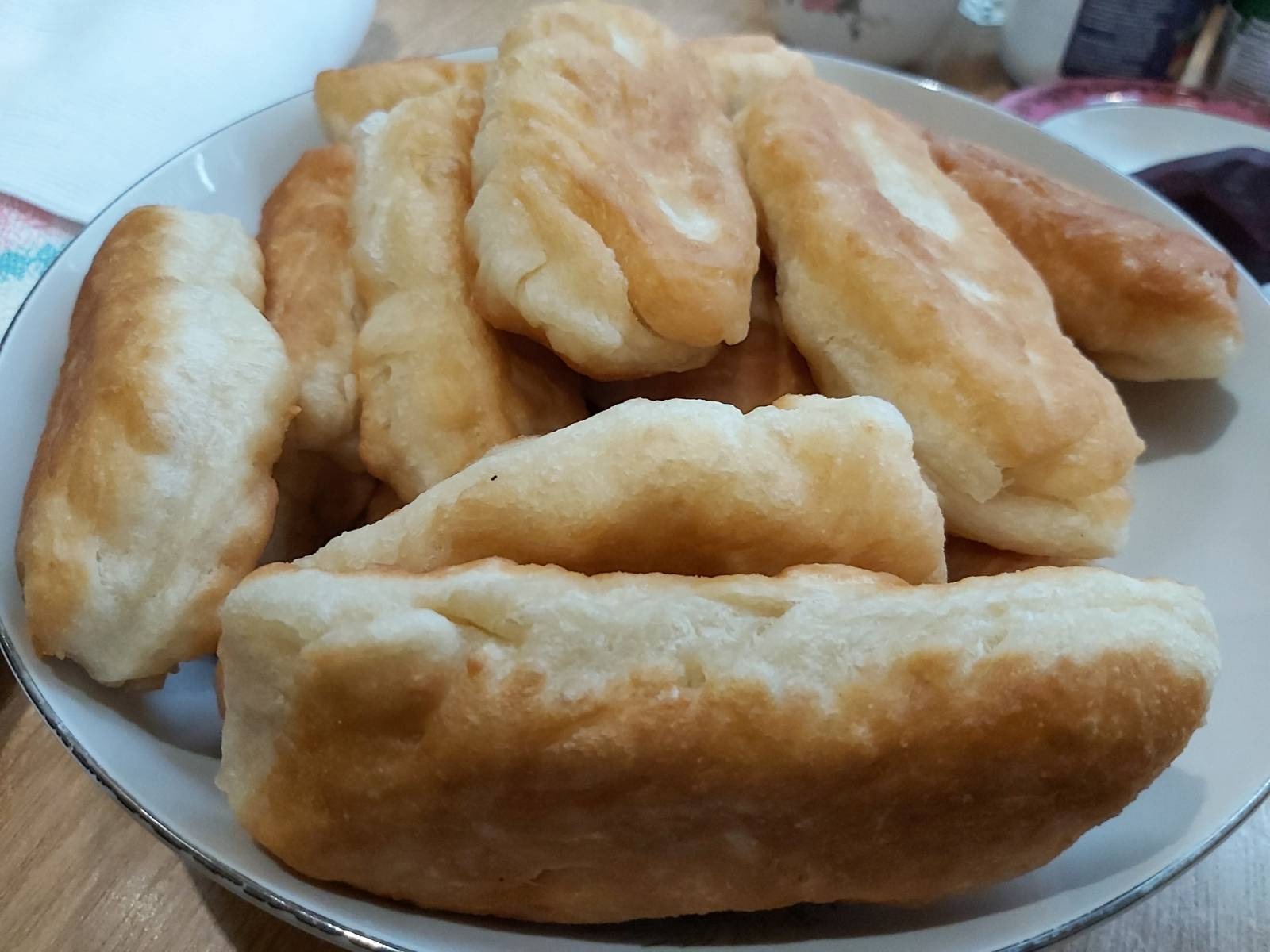 Today, a celebration of solidarity with Zakhida’s mother’s fried rolls [Courtesy of Zakhida Adylova]