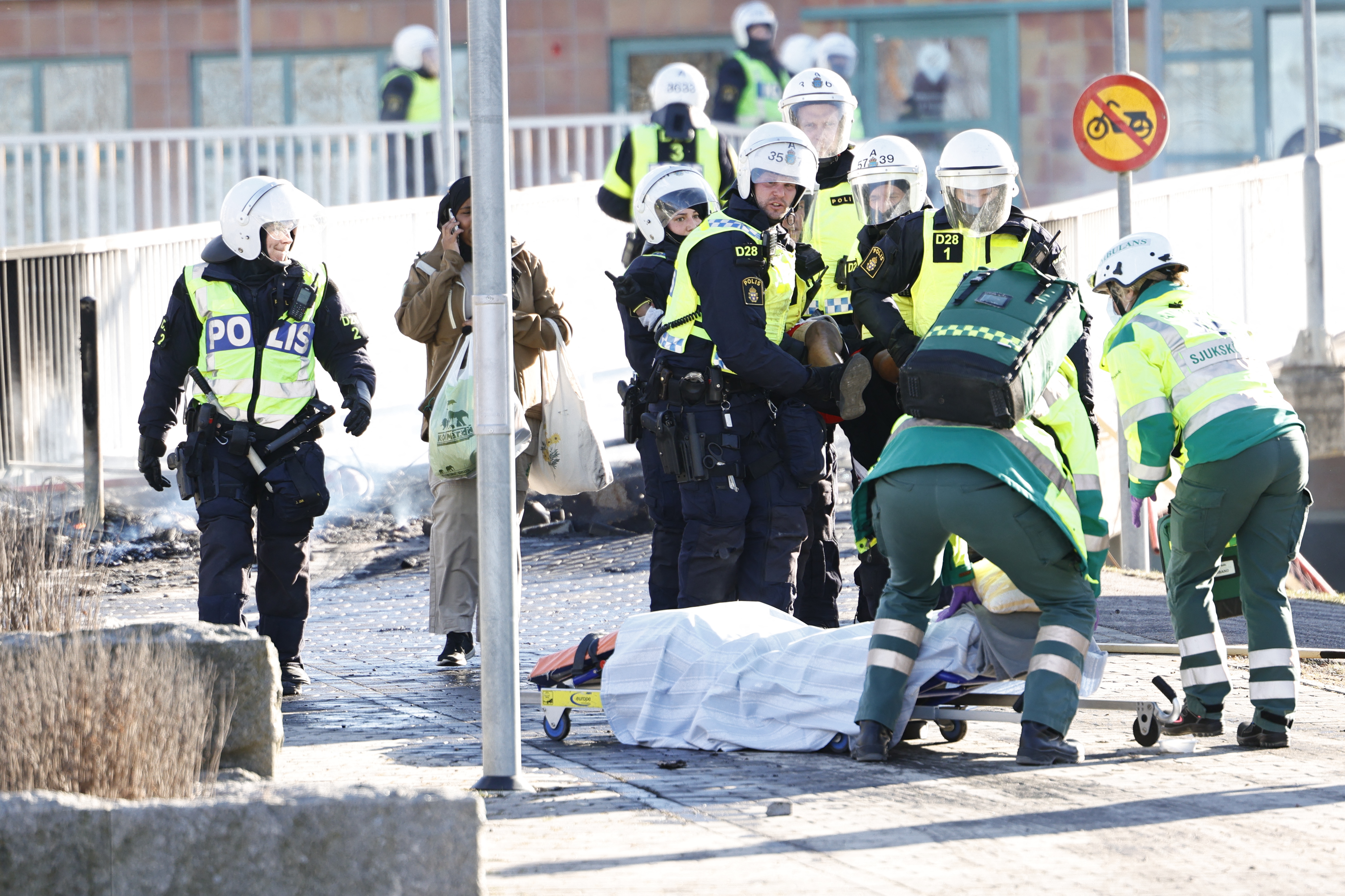 Sweden protest