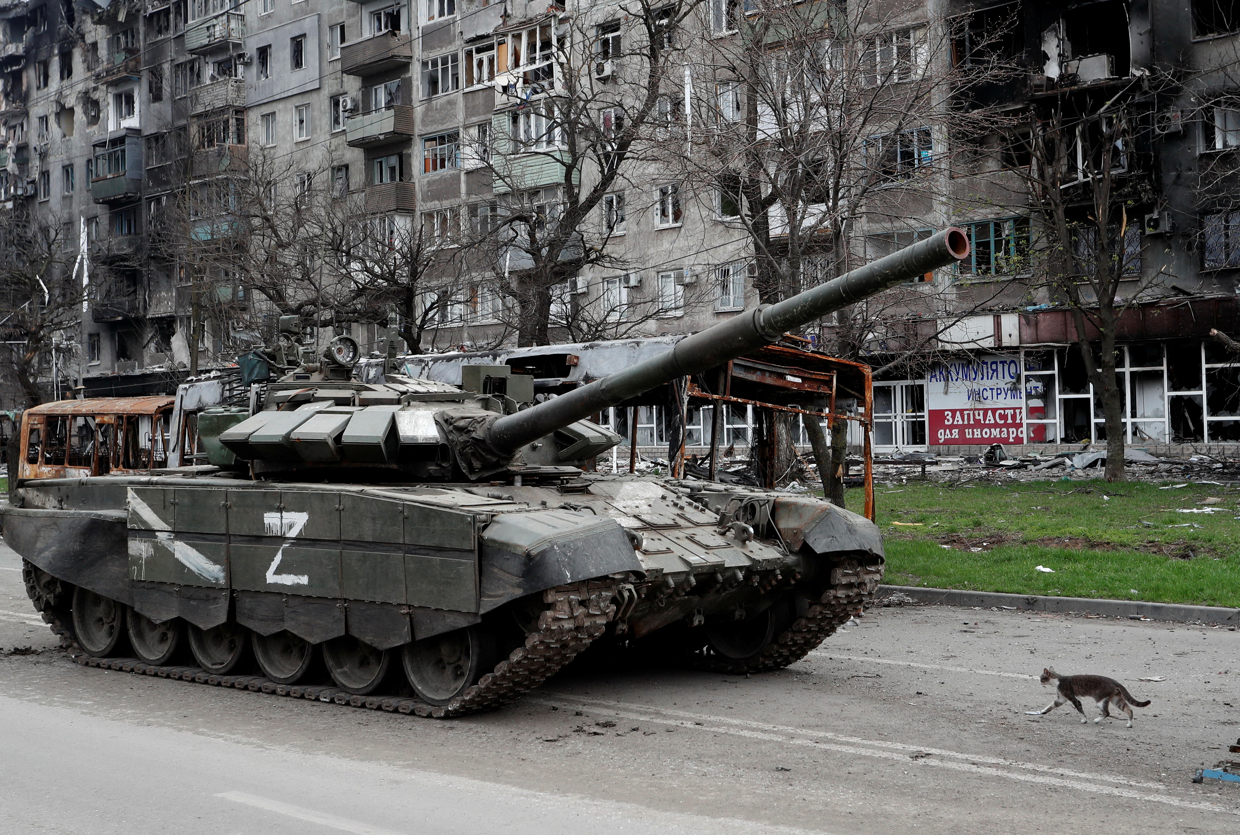 Russian forces have relentlessly pounded Mariupol since Moscow launched its invasion in late February
